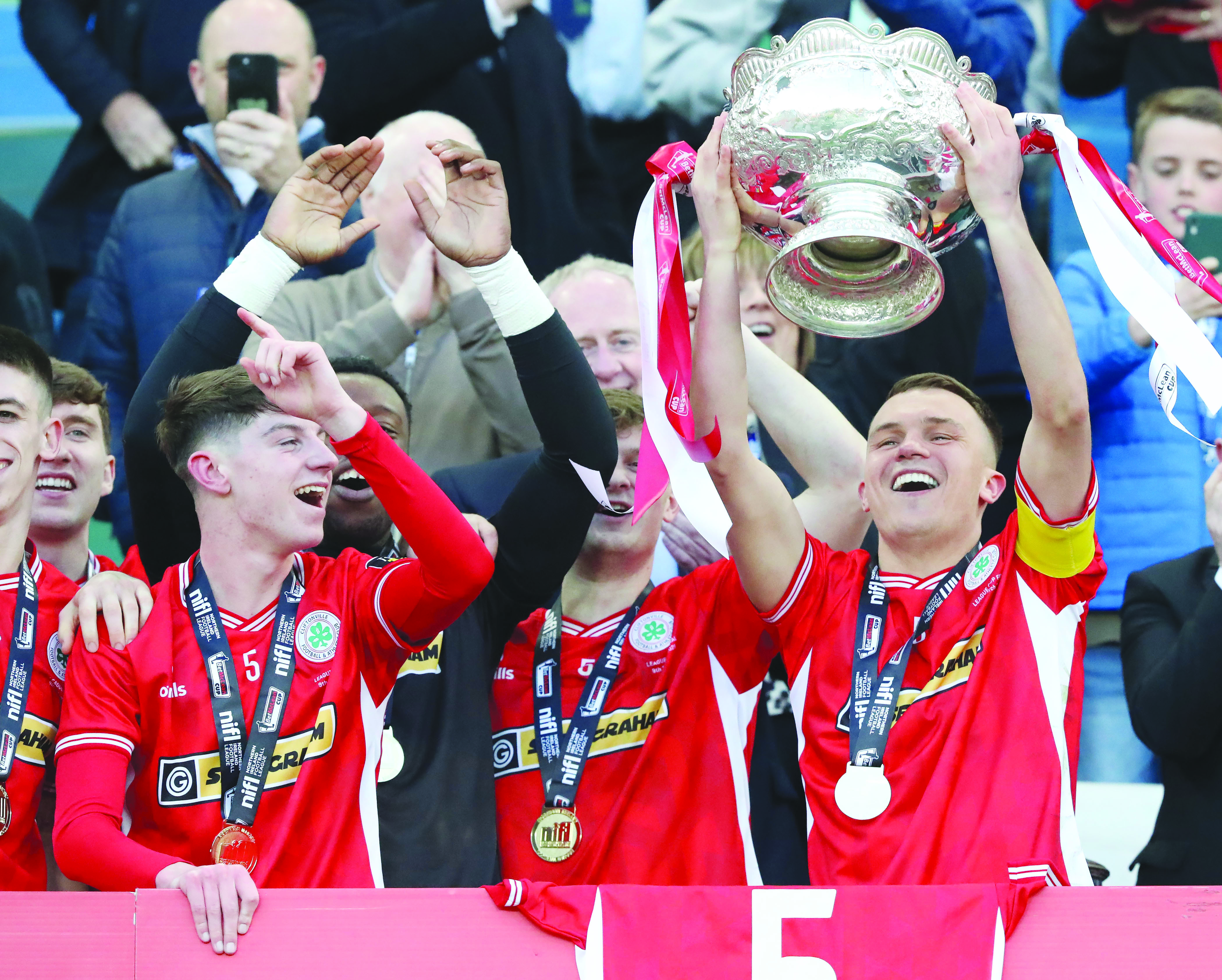 Rory Hale has already lifted the League Cup this season and hopes to climb the steps once again this weekend
