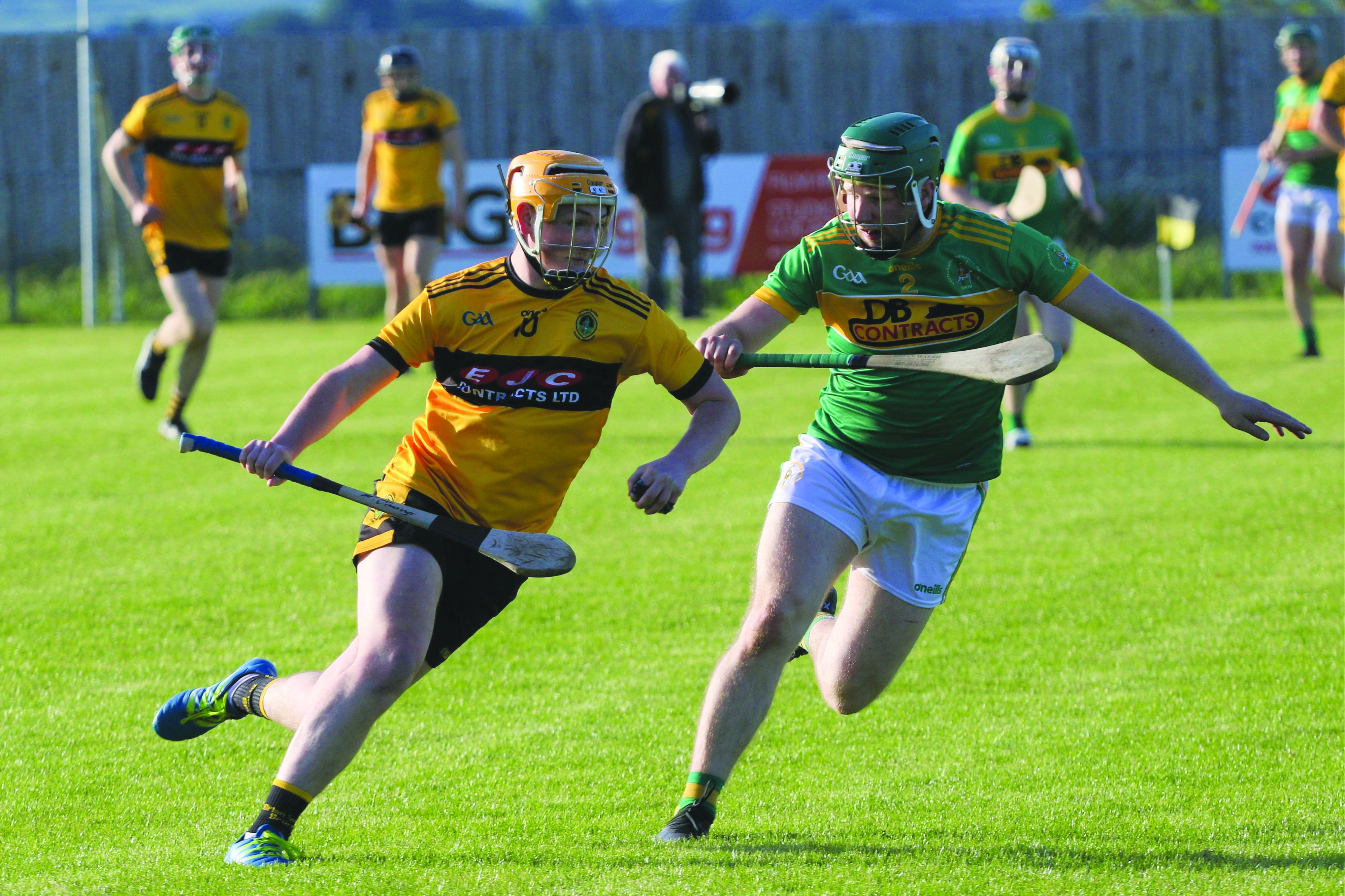 Naomh Éanna host Dunloy this weekend