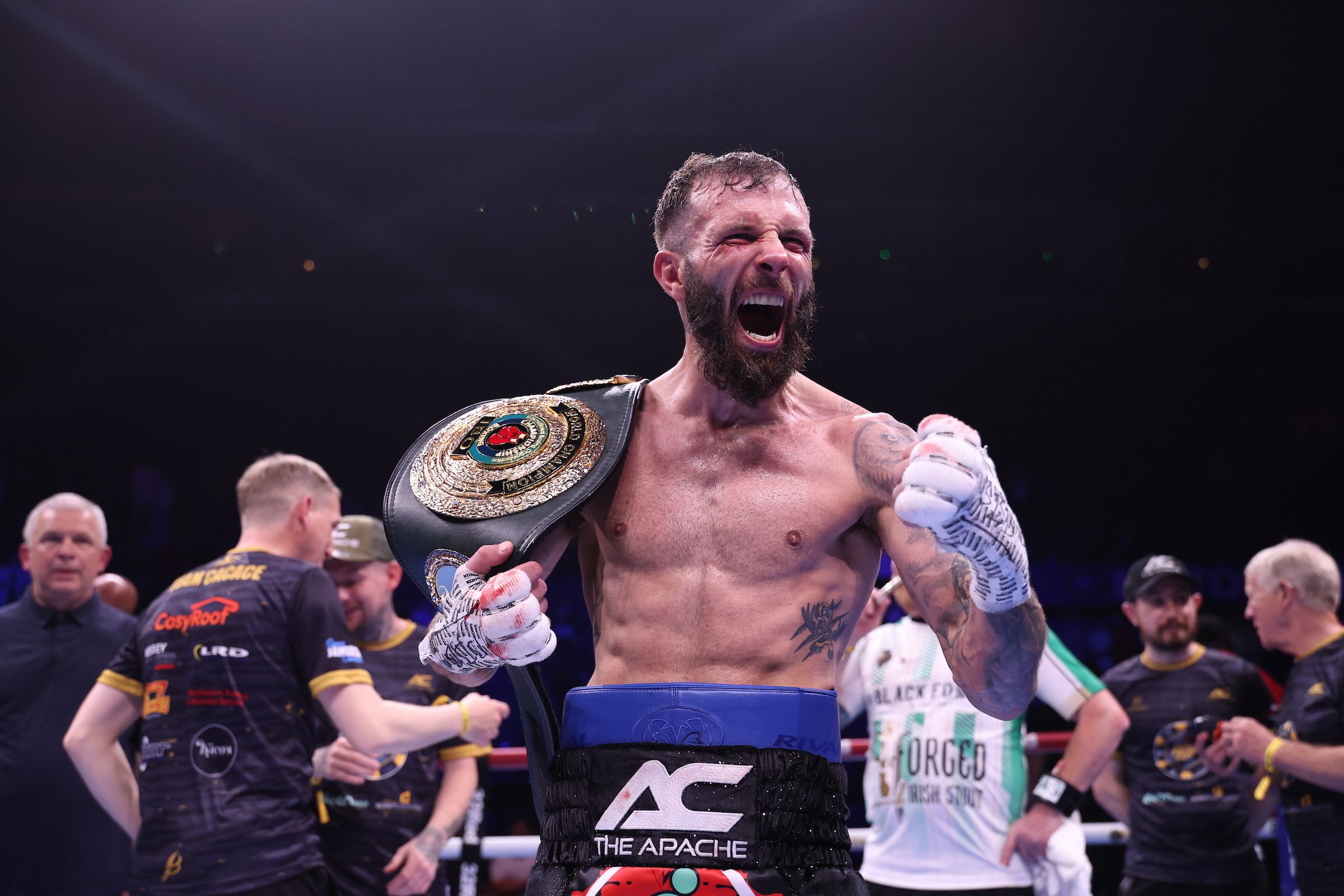 Anthony Cacace enjoys that winning feeling 