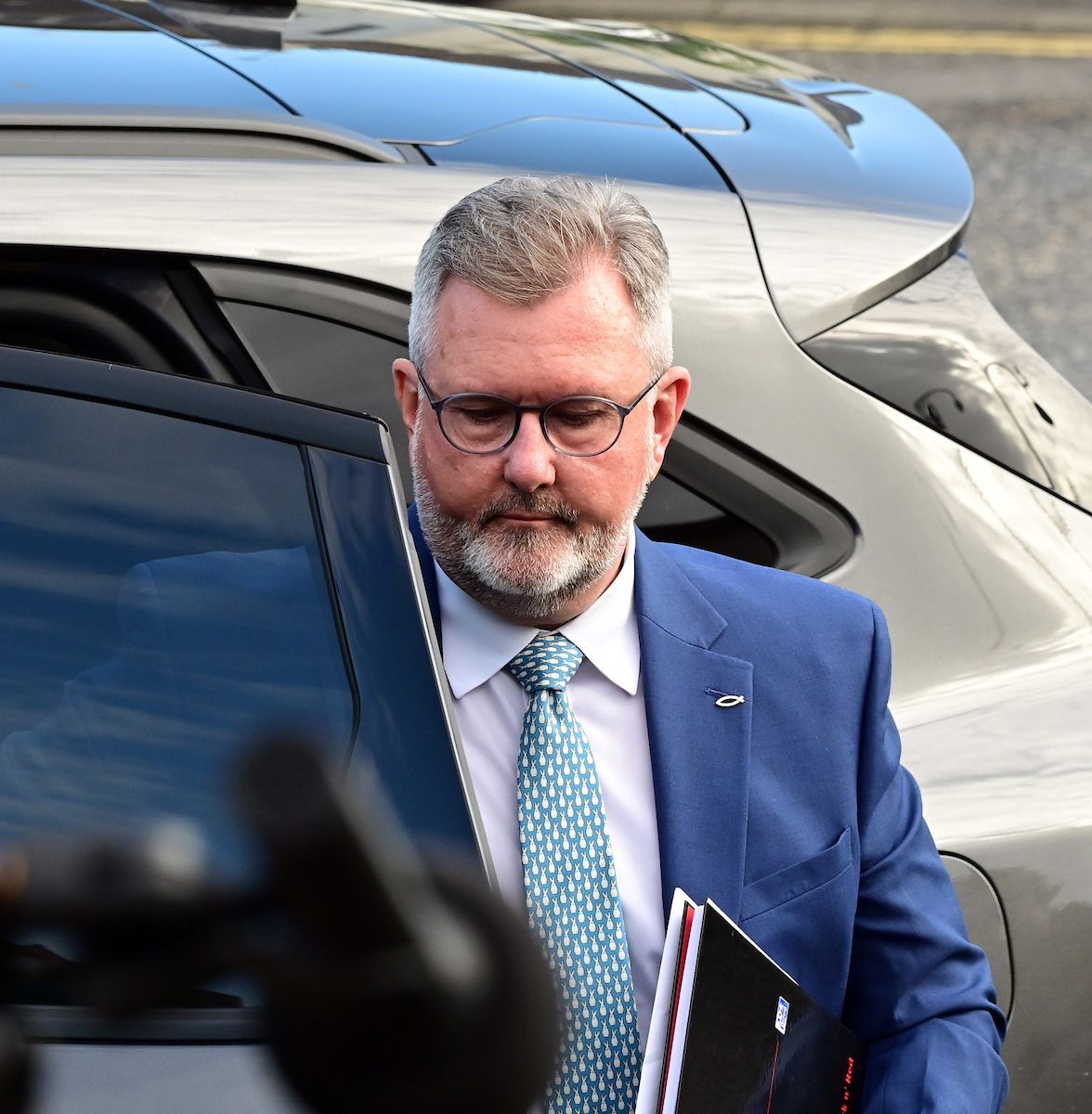 NEW TRIAL DATE: Jeffrey Donaldson at a previous court hearing