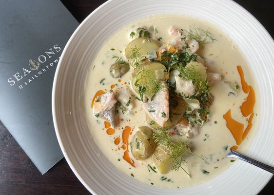 Amazing dishes await you at Seatons of Sailortown