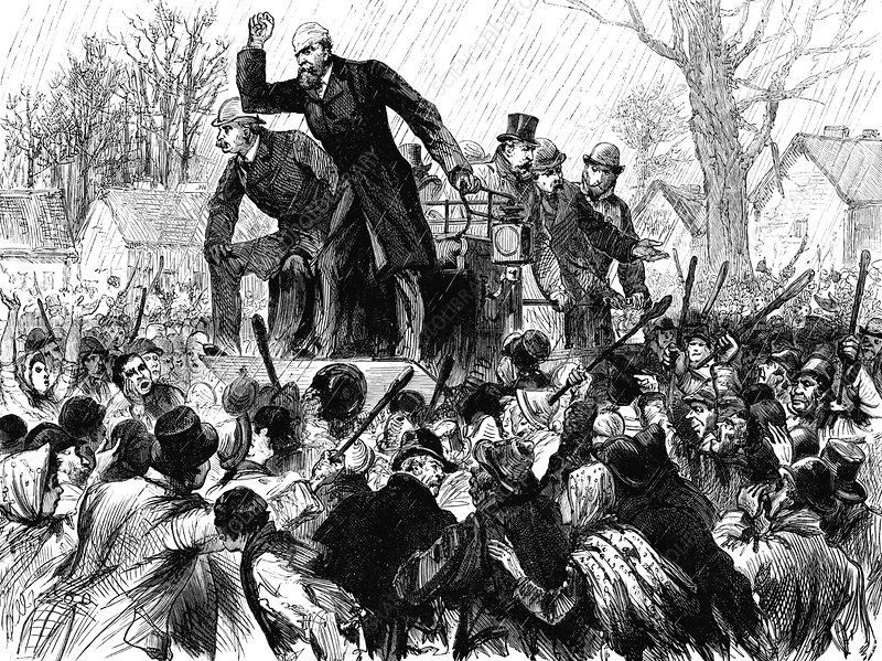 BOYCOTT: Charles Stewart Parnell had the right idea when it came to responding to violence and eviction
