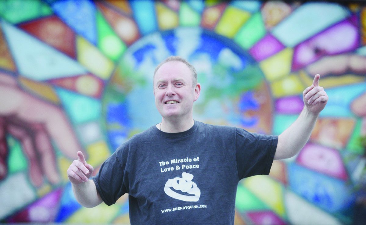 NEW SONG: Brendy Quinn was hugely impressed by Pope Francis