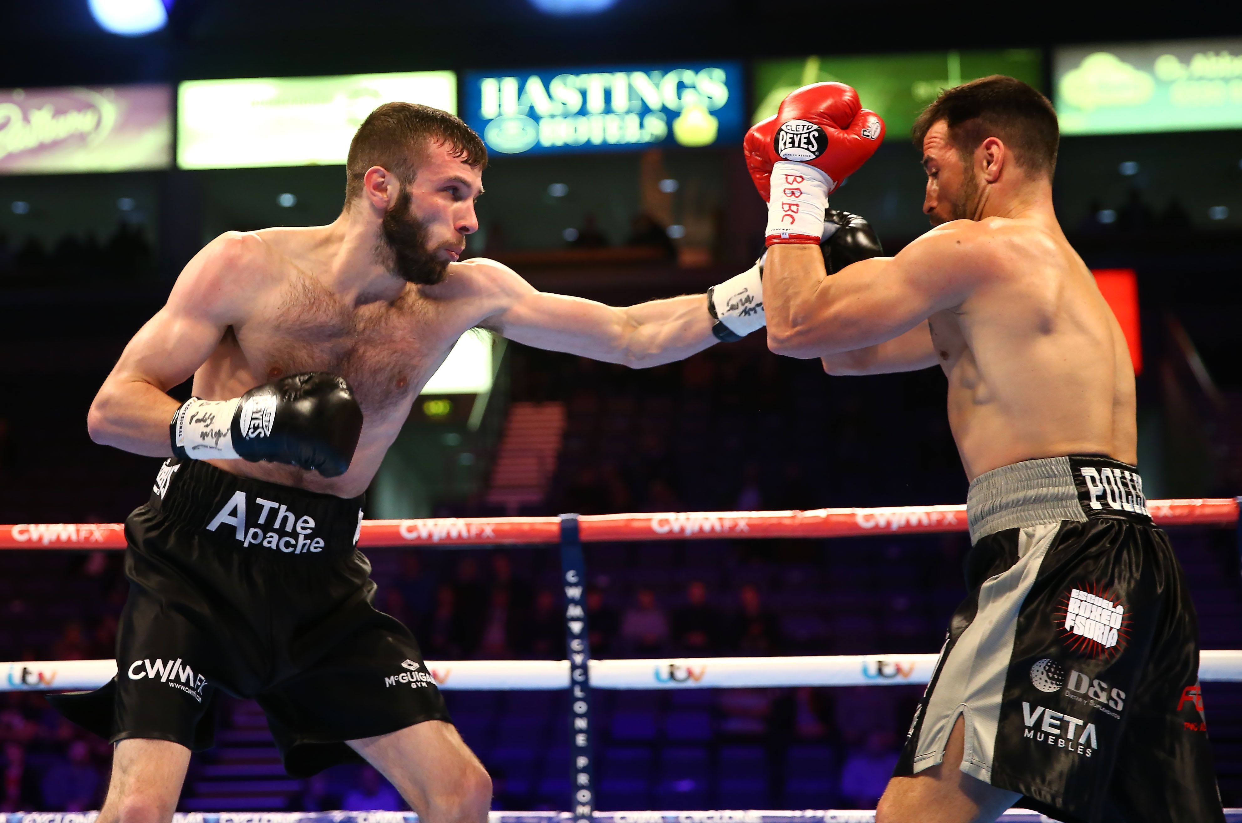BIG HITTER: Anthony Cacace is set for a return bout in Riyadh