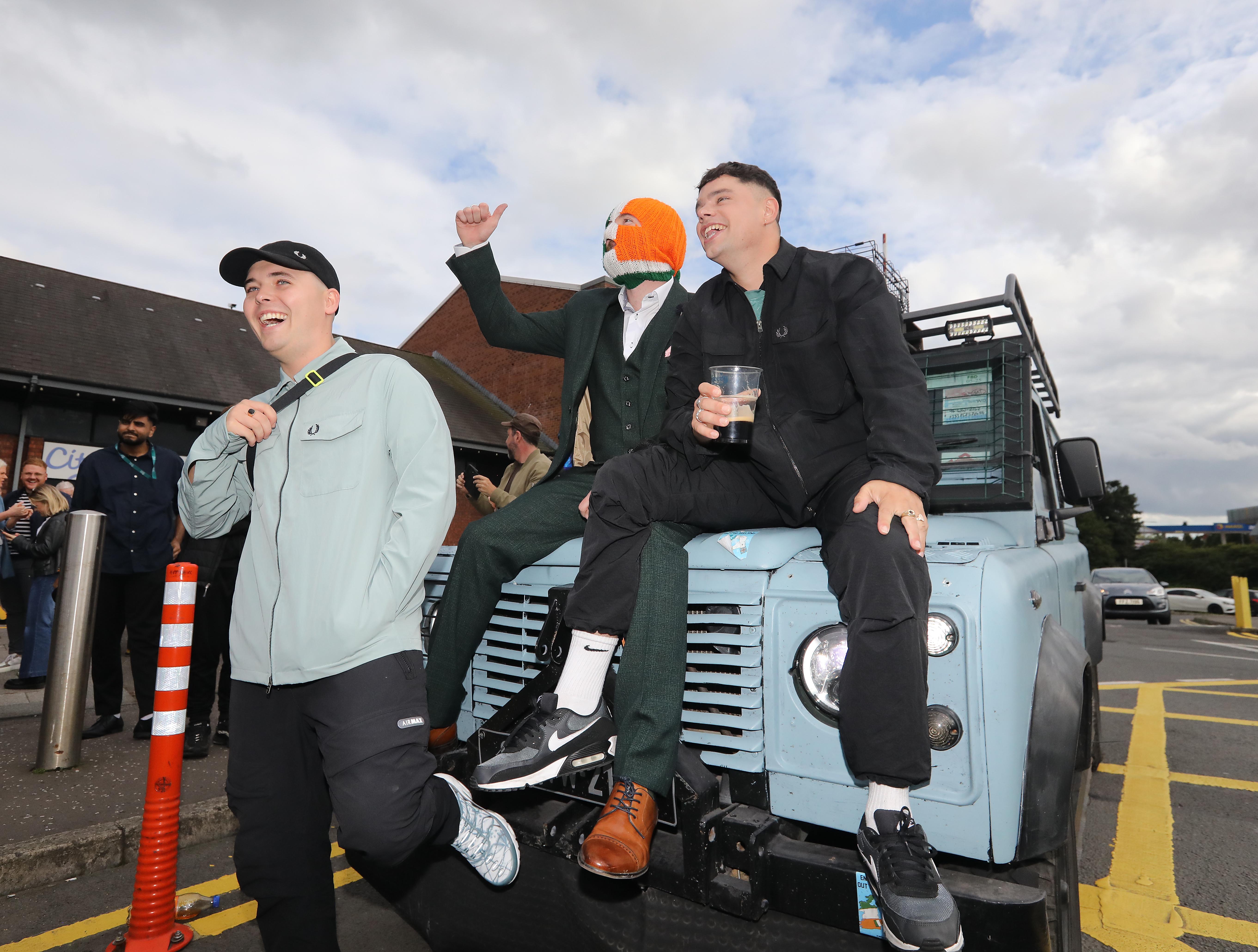 BACKING: Kneecap are due to play Glastonbury on June 28