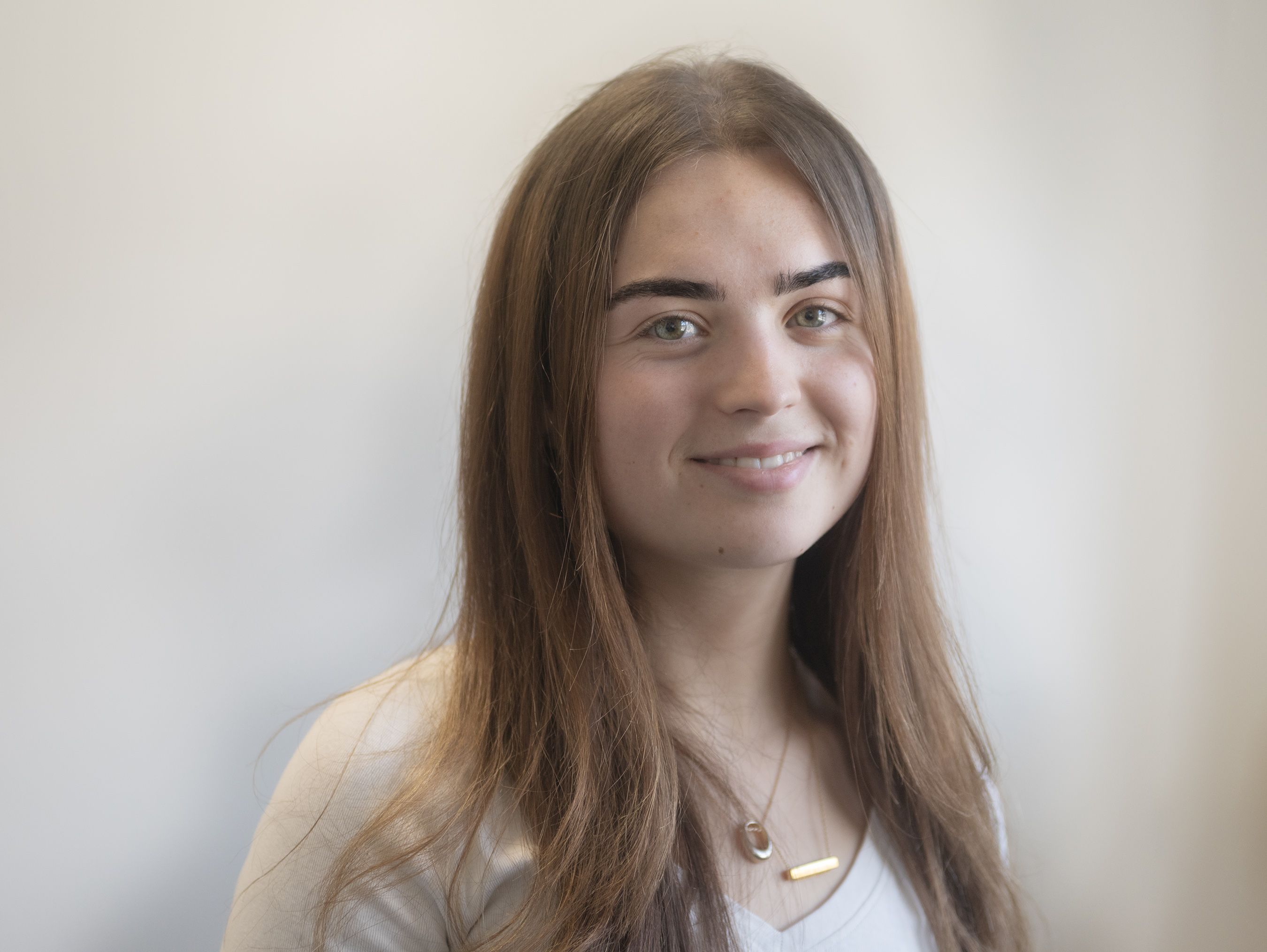 BRIGHT FUTURE: St Joseph’s College student Carla Martin is hoping to pursue a career in journalism