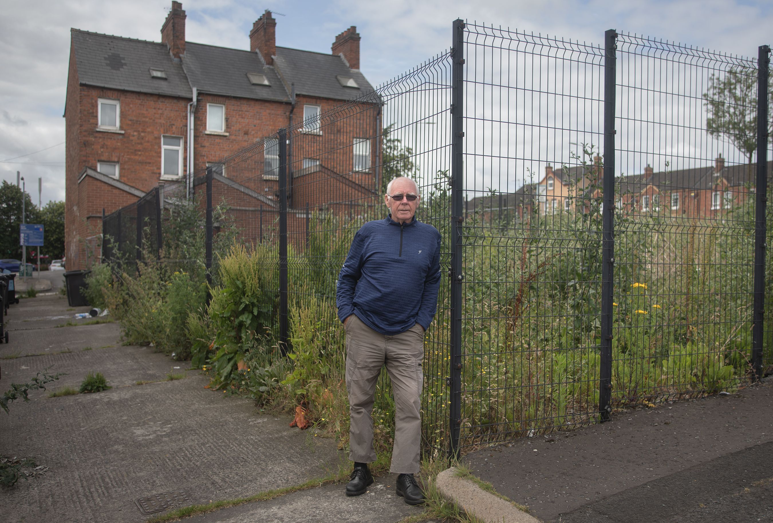 WELCOME: Frank Dempsey from Carrick Hill Residents\' Association