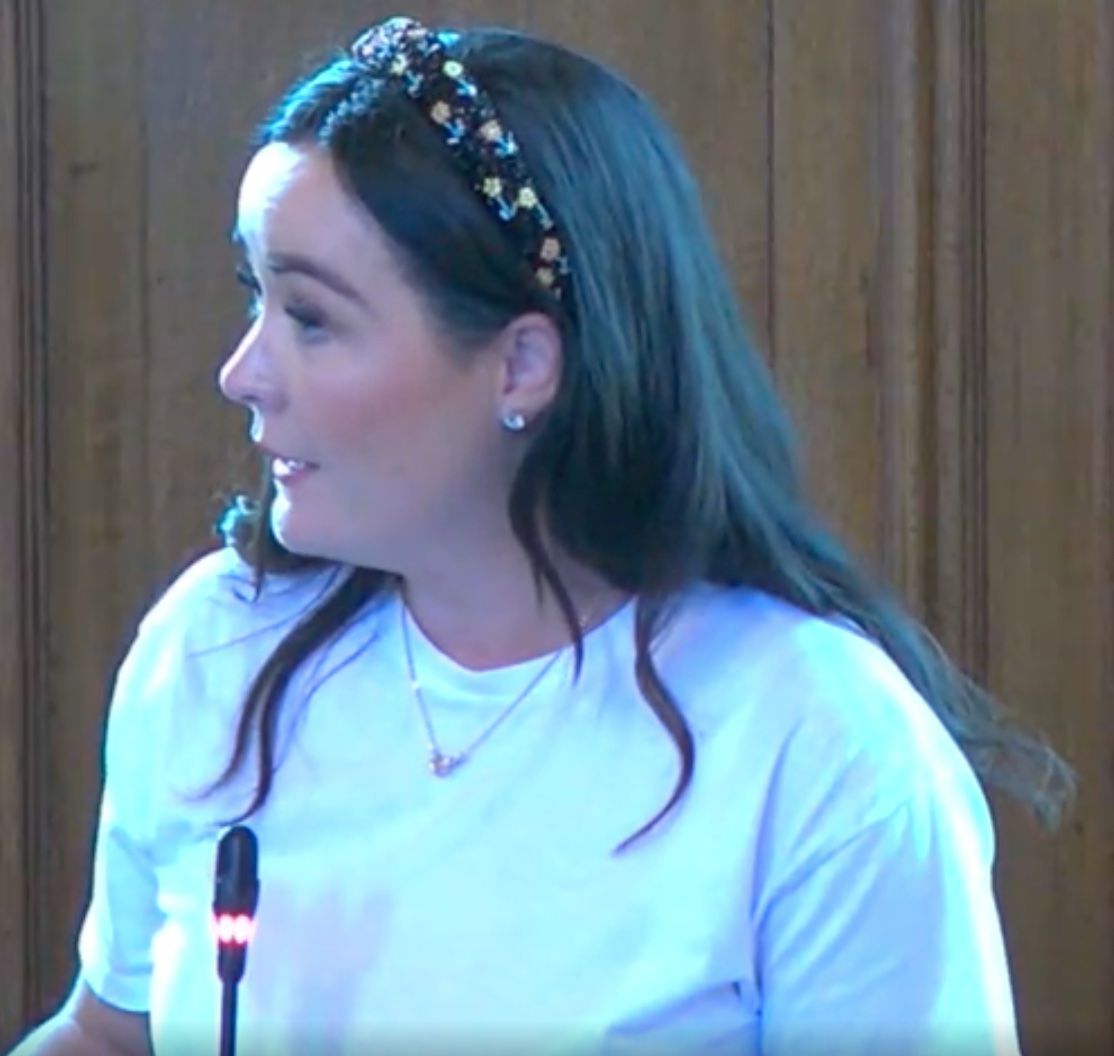 PROPOSAL: Sinn Féin councillor Natasha Brennan