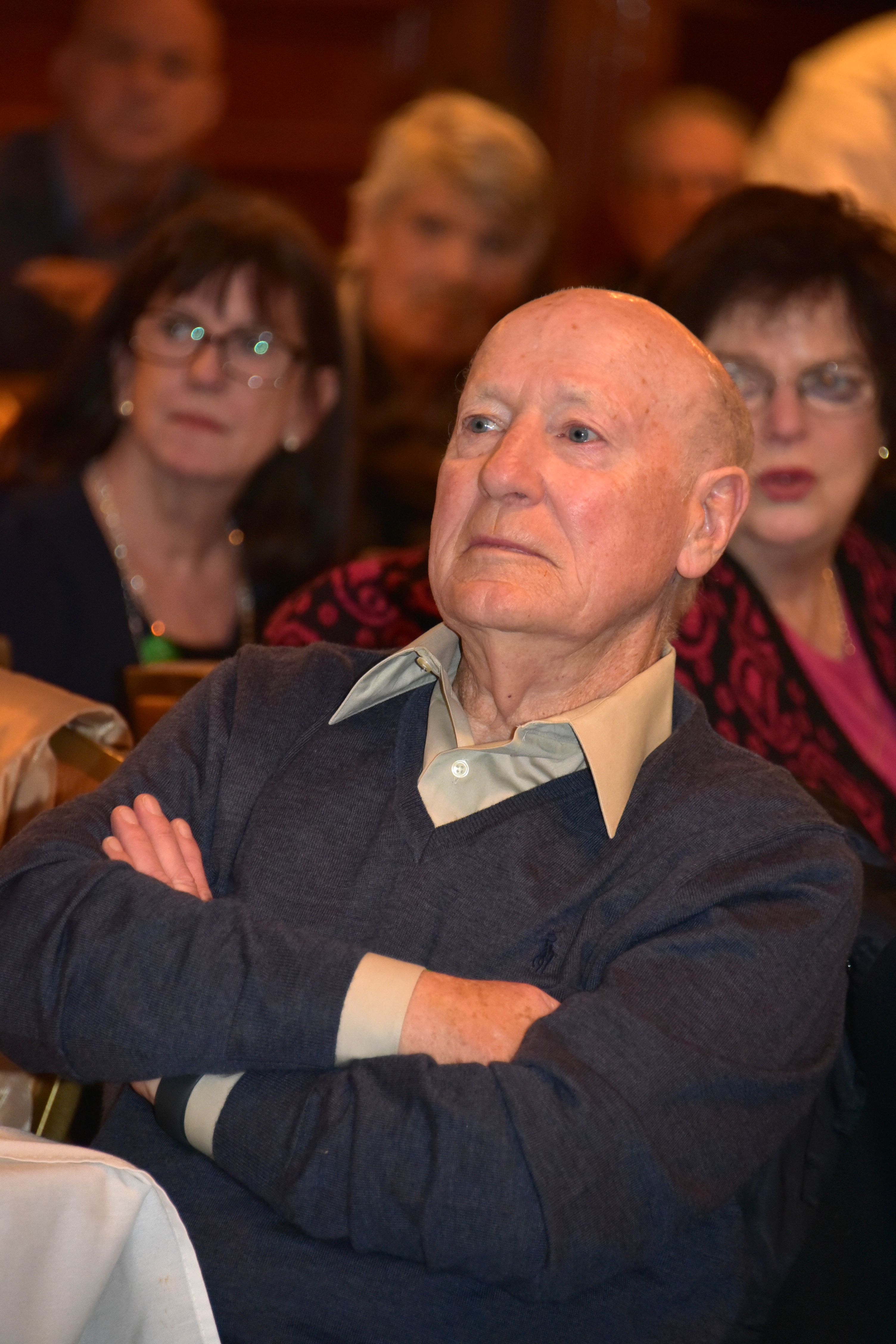 DEPORTATION THREAT: Gabe Megahey pictured at an Irish community event  in New York in 2022