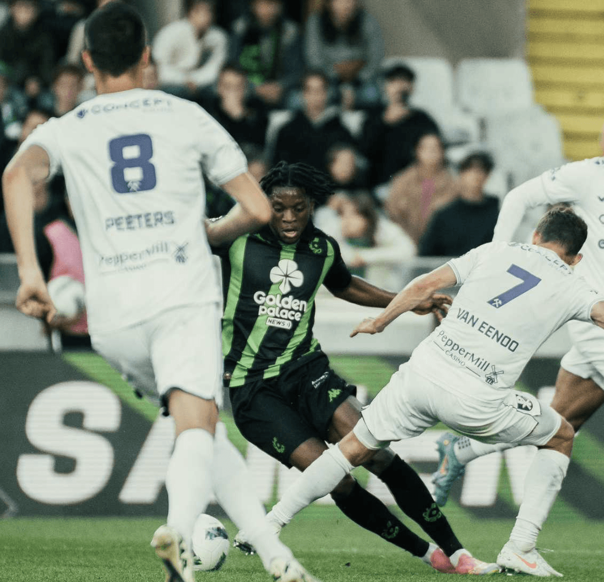 TARGET: Cercle Brugge’s promising young left back Flavio Nazinho has emerged on Celtic’s radar
