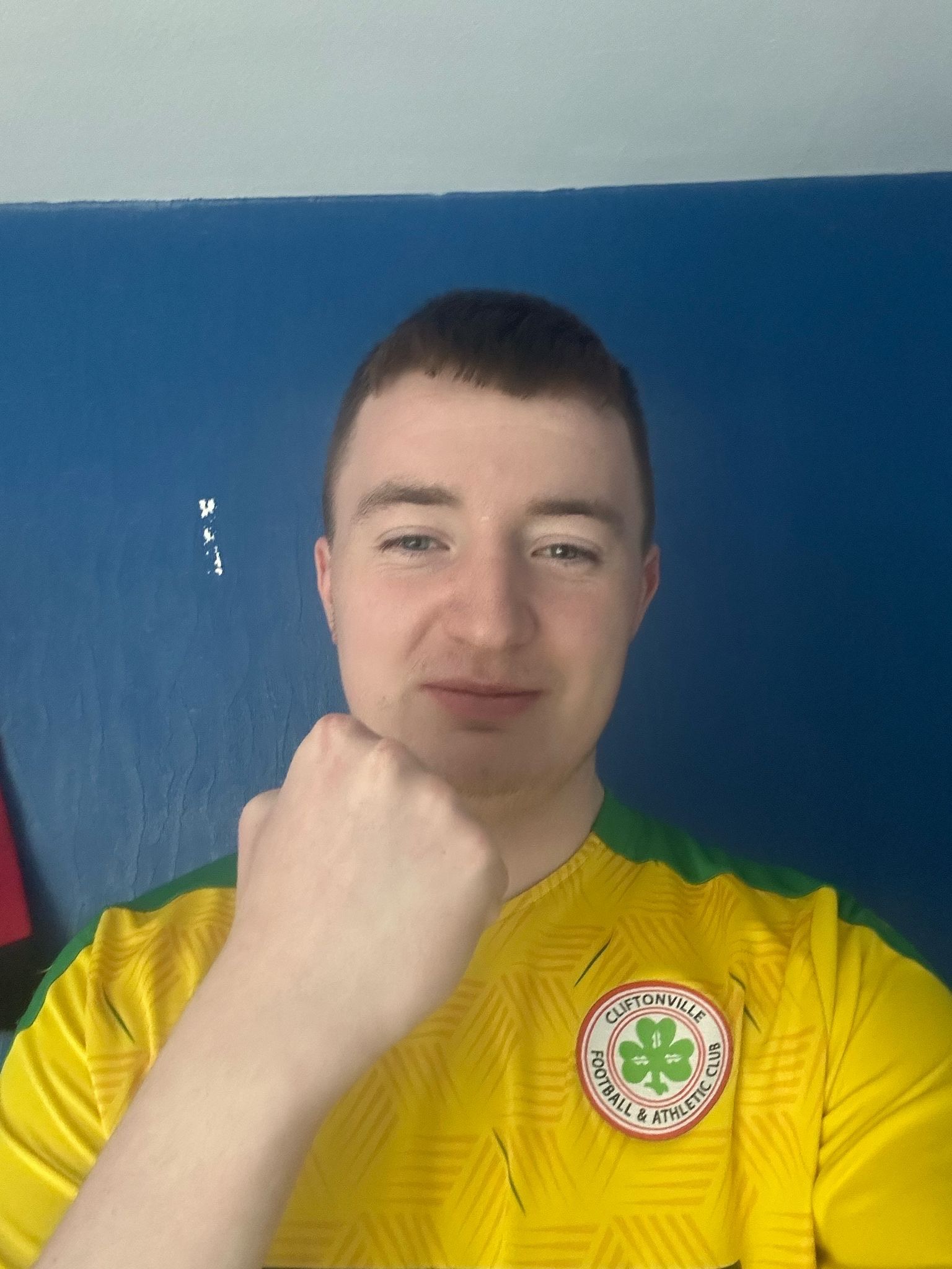 COME ON YOU REDS: Nathan Doherty, aka \'The Red Wonderer\' has grown massively in the past year on social media