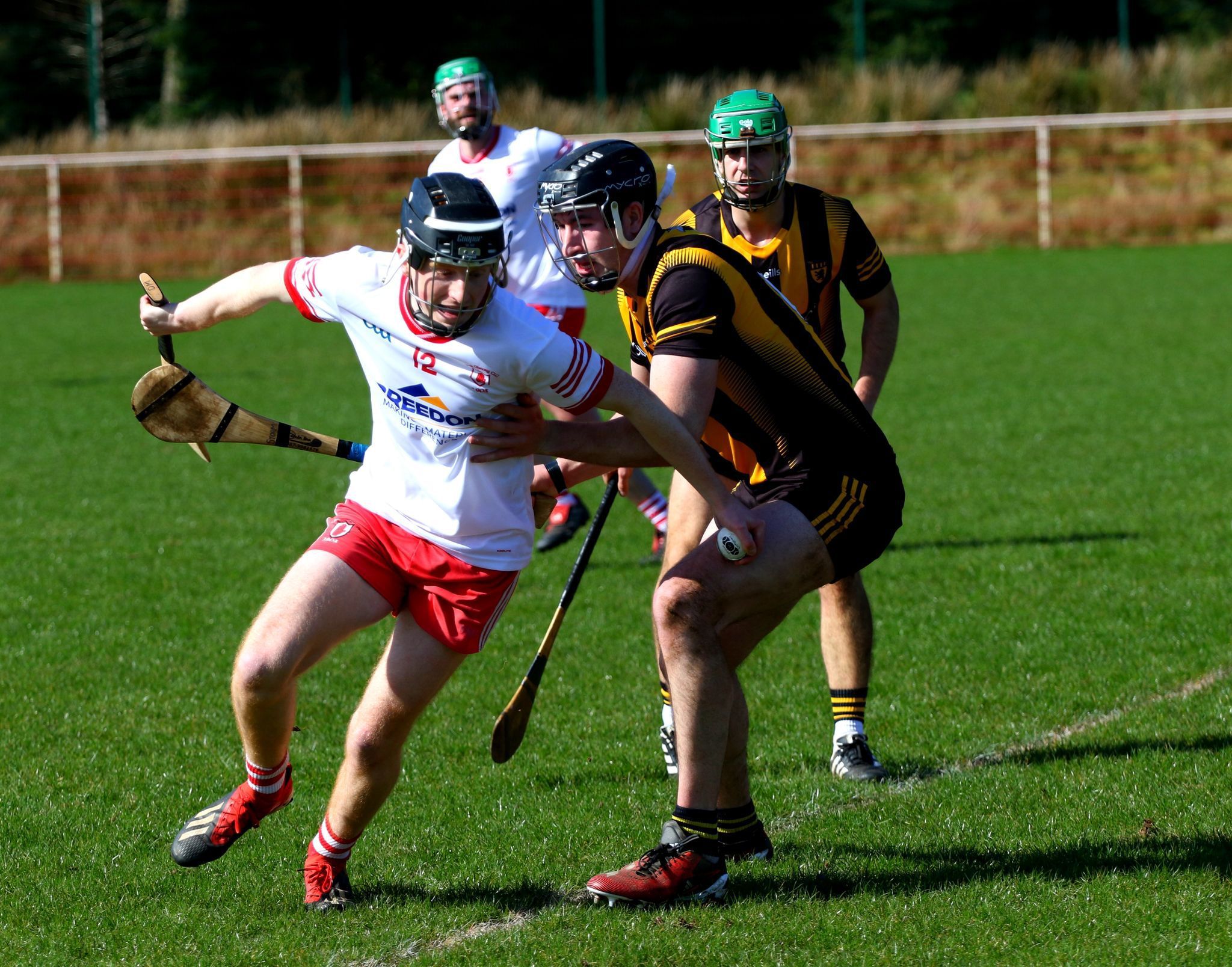 BELFAST CLASH: Lámh Dhearg will face Gort na Móna in Junior Group B