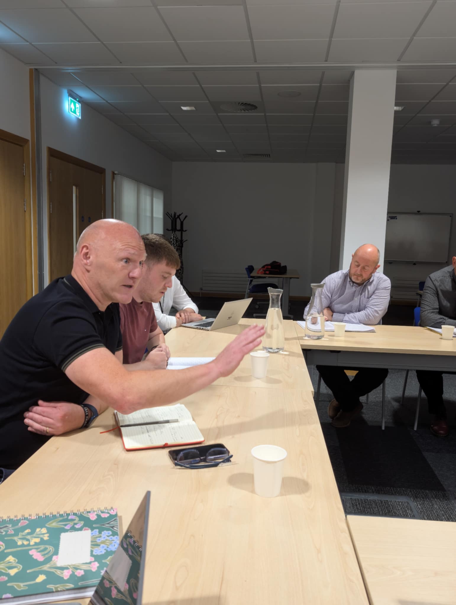 COCNERN: West Belfast MP Paul Maskey speaking at the meeting
