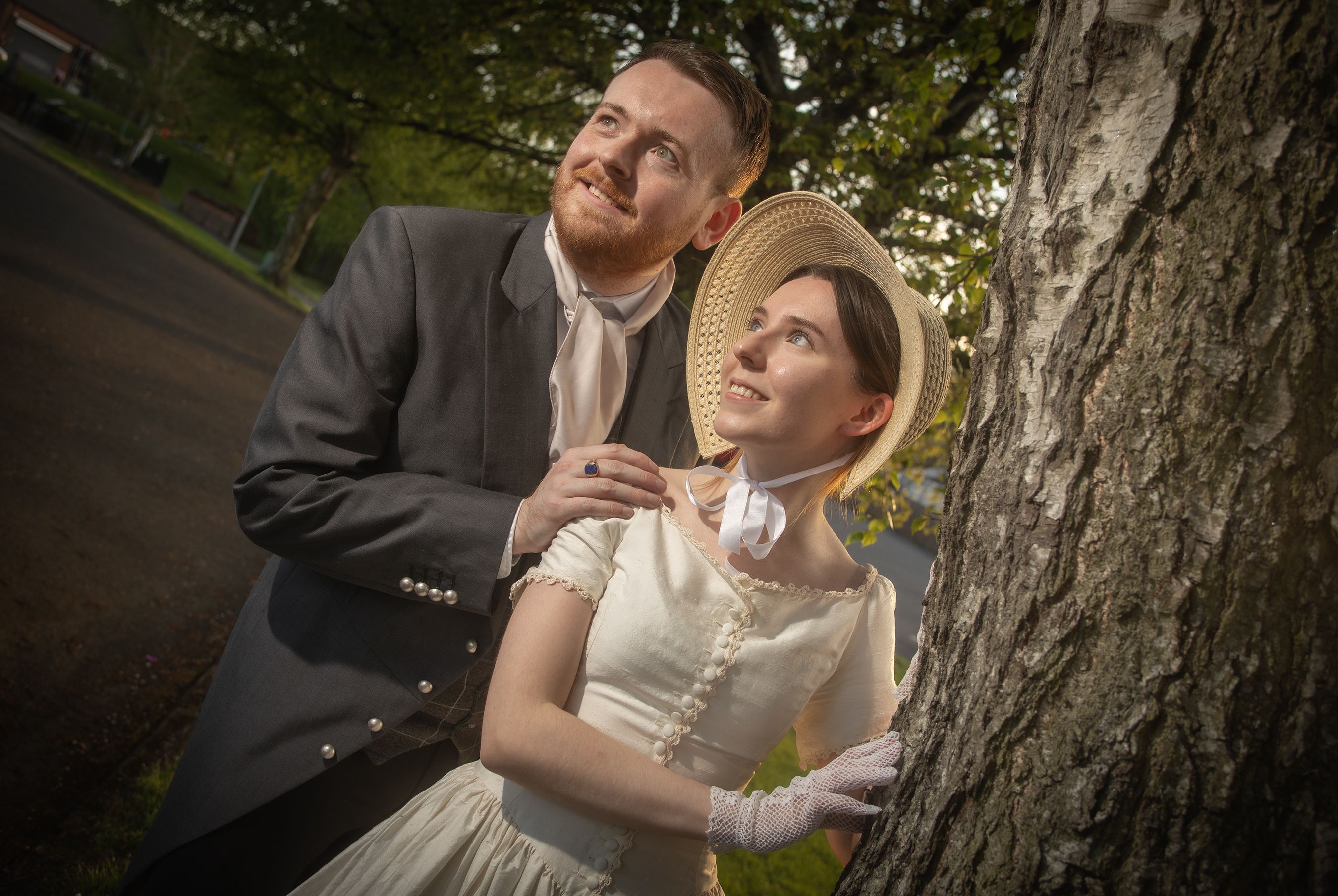BROTHER AND SISTER: James McCarthy (Henry Joy) and Jenny Magee (Mary Ann) star in the play