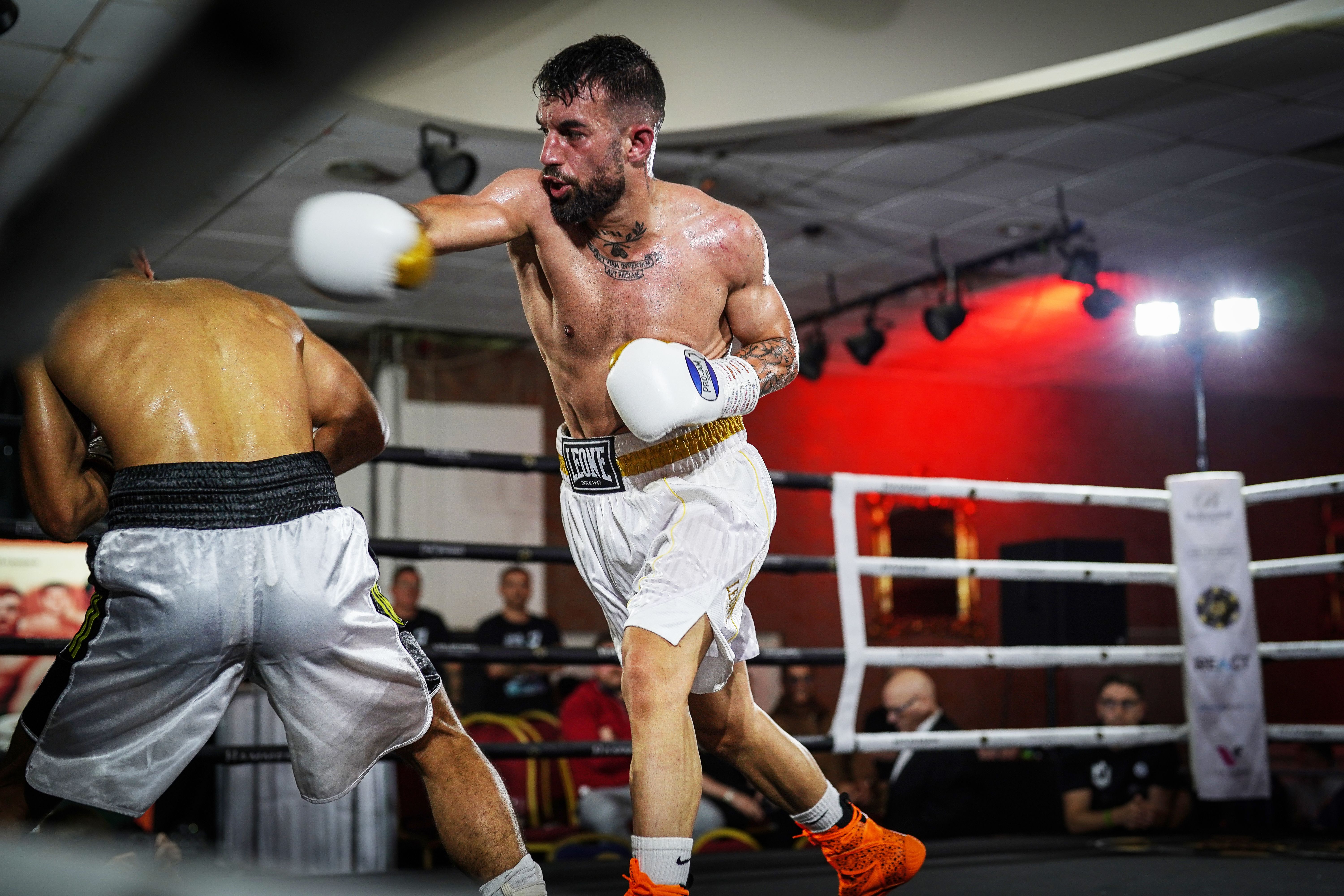 PUNCH: Carlos \'El Toro\' Pereira gets his first win as a professional