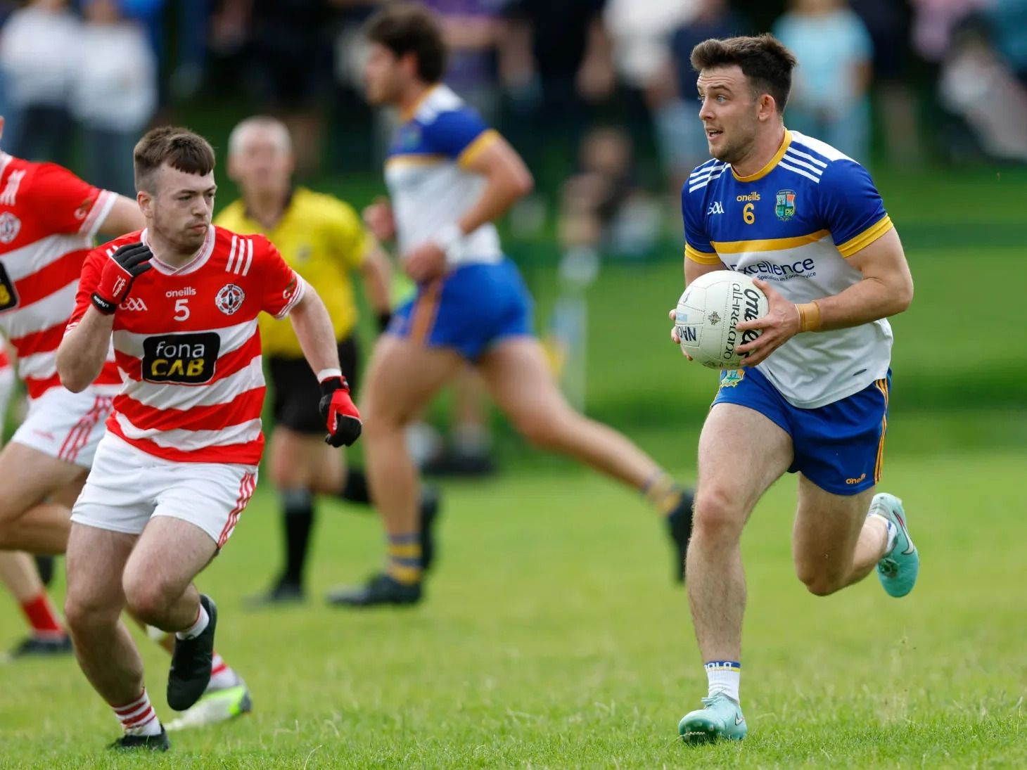 BELFAST BLITZ: St Brigid\'s hammered fellow Belfast side St Paul\'s on Sunday