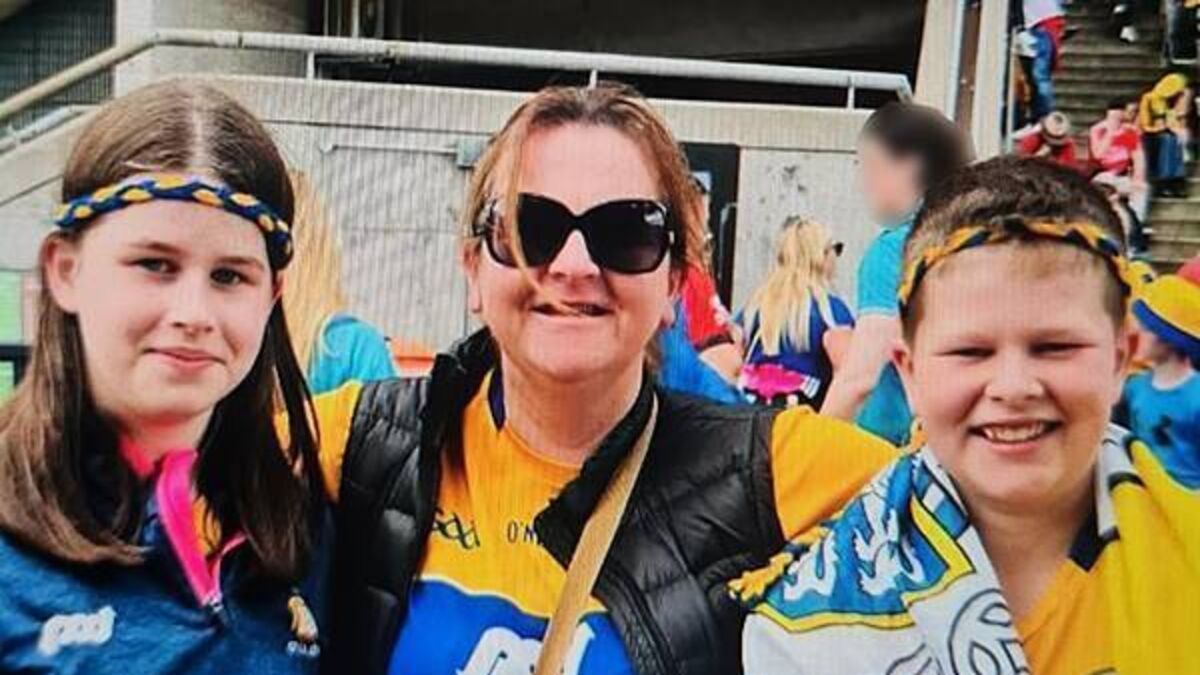 REMEMBERED: GAA family Vanessa Whyte and her children James and Sara