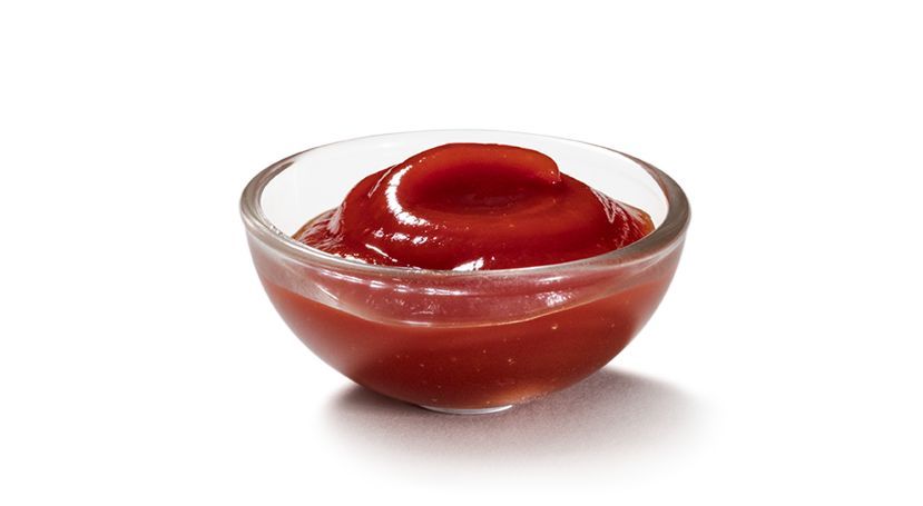 YES, NO: Ketchup contains tomatoes, but also sugar and salt