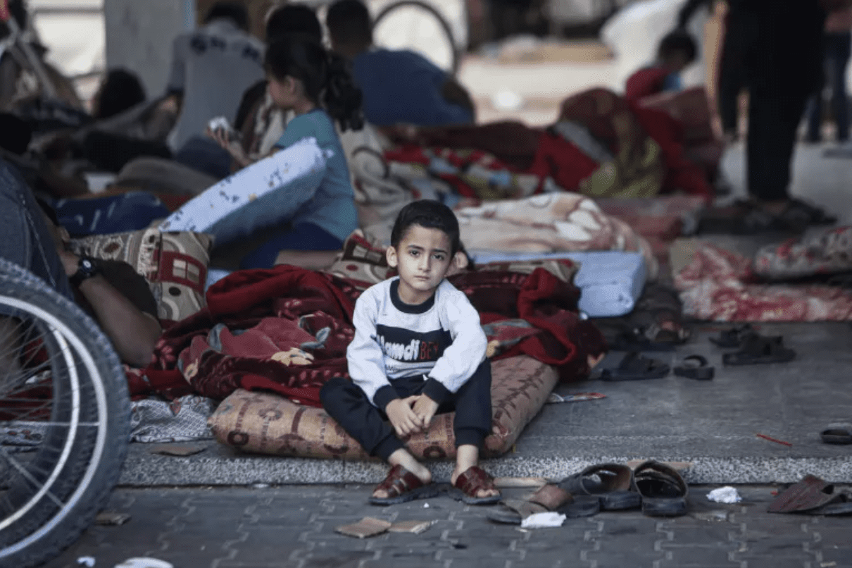 DESPERATE: Gazan children are dying and being maimed in their tens of thousands (pic, UNICEF)