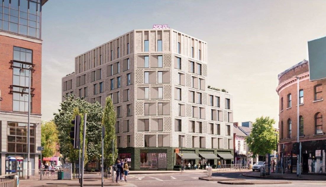 APPROVAL: The new 164-bedroom hotel will be located at the junction of Botanic Avenue and Donegall Pass.