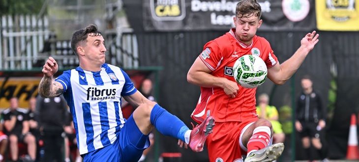 BORE DRAW: A goalless draw played out at Solitude on Saturday