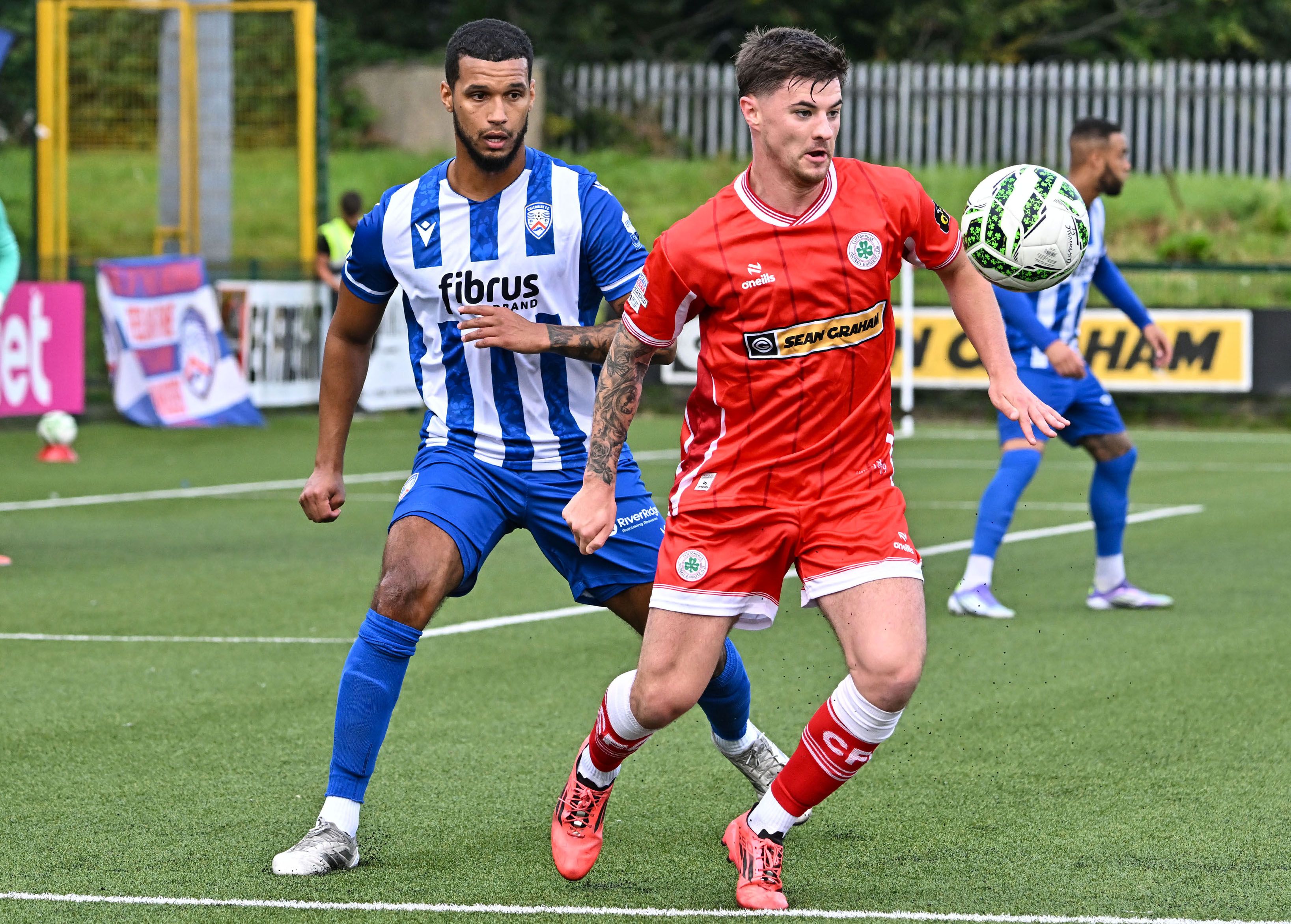 INJURY: The Reds will be without Rhyss Campbell, who was forced off in Saturday\'s 0-0 draw with Coleraine