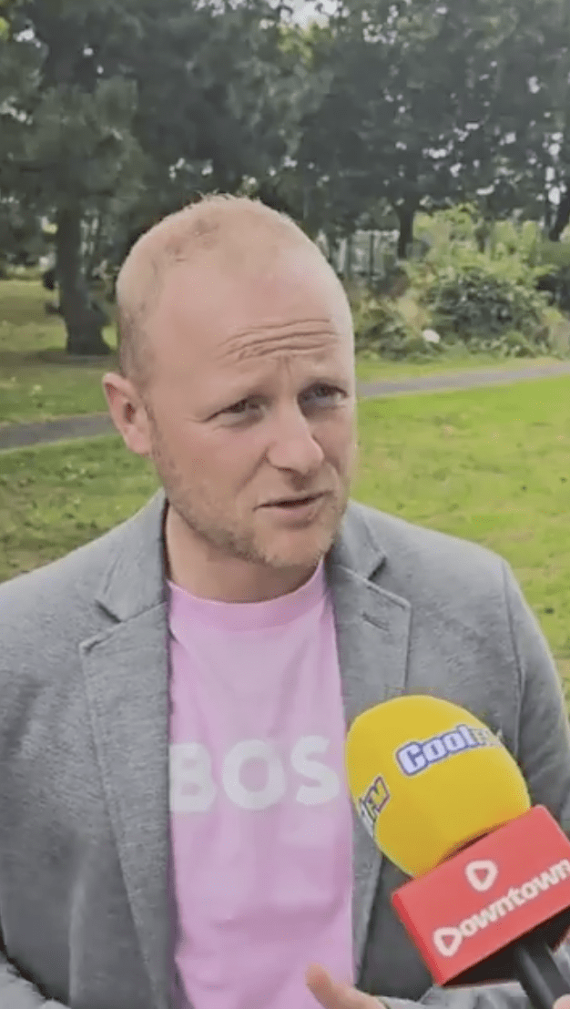 STRATEGY: Jamie Bryson outlines his ICRIR plan in an interview with Cool FM 