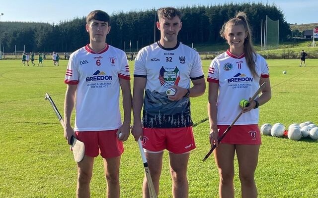 Lámh Dhearg receive donation from Rocky Mountain's GAA club in wake of arson attack