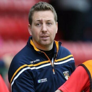 ROLE: Antrim\'s New GAA Operations manager Ciarán Kearney