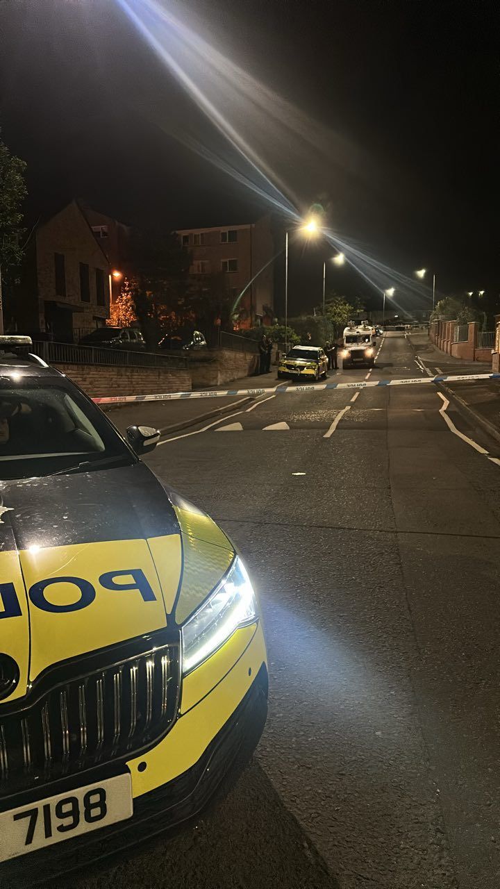 SECURITY ALERT: The scene in Twinbrook on Friday night