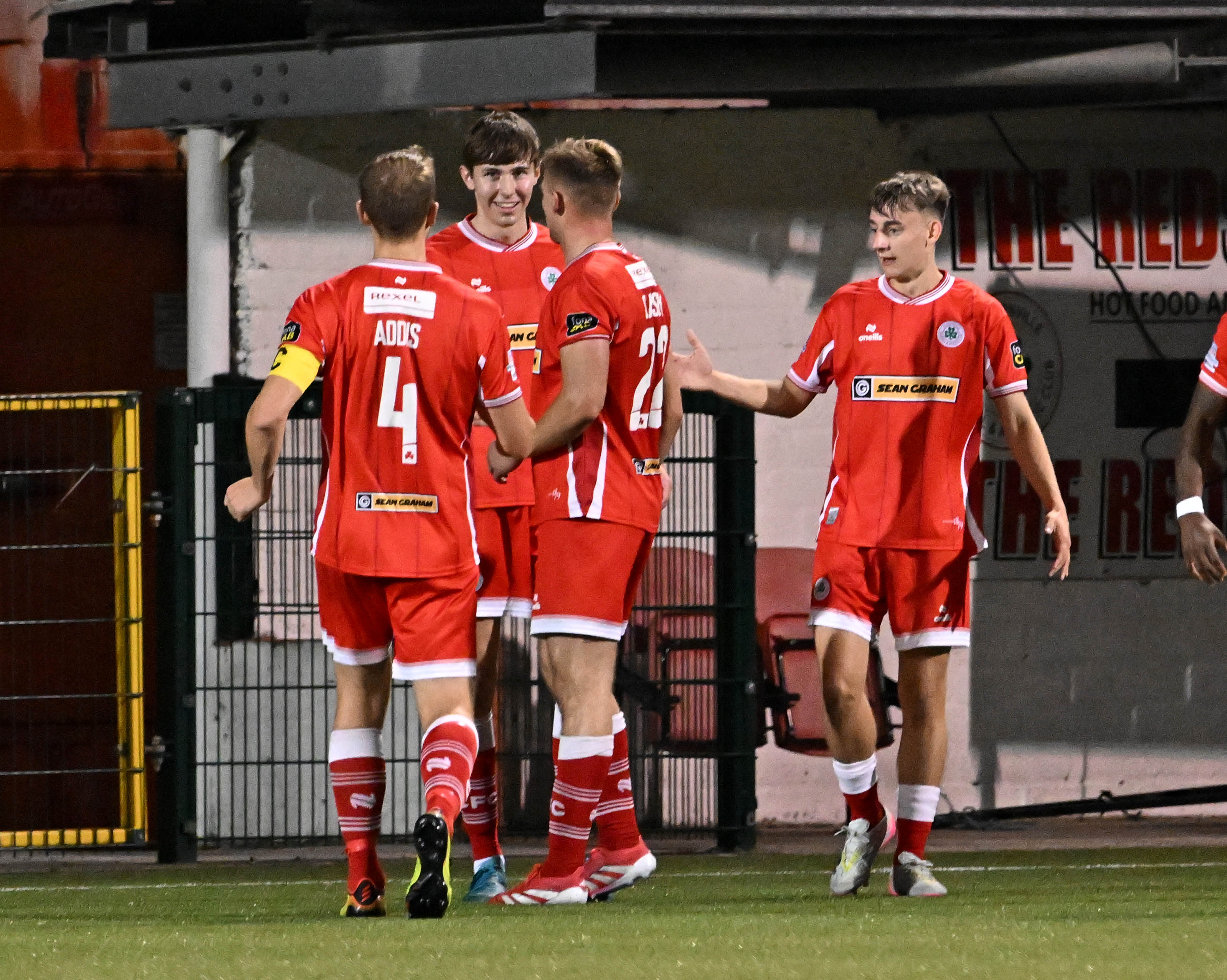 UP FOR THE CUP: The Reds showed their tournament prowess once again last night