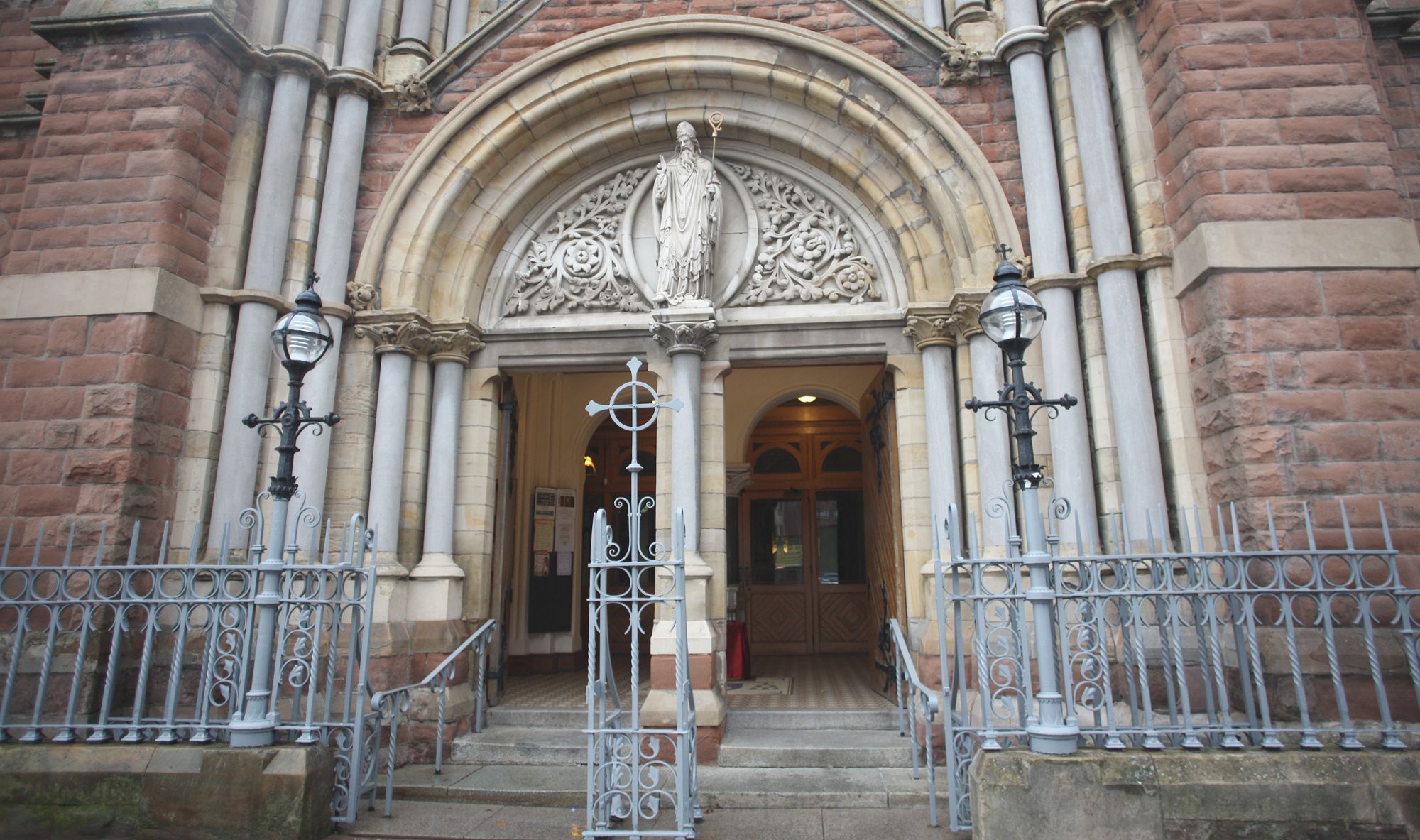 NO ENTRY: St Patrick\'s Church in Donegall Street