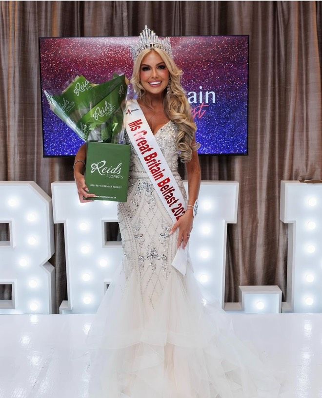 AWARD: Suzy Chambers was crowned Ms Great Britain Belfast