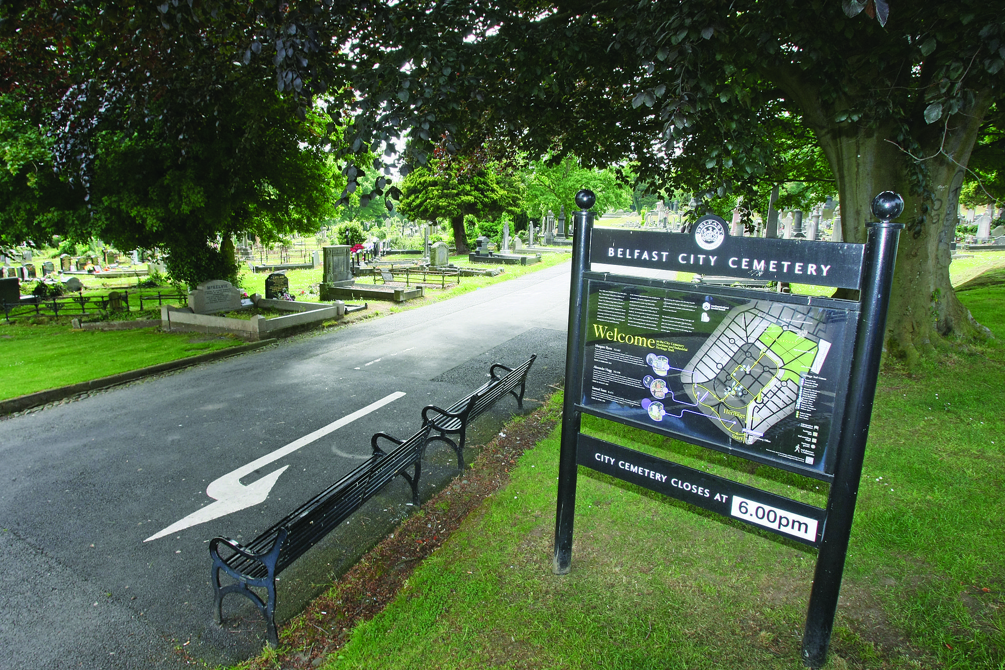 TOUR: City Cemetery on the Falls Road