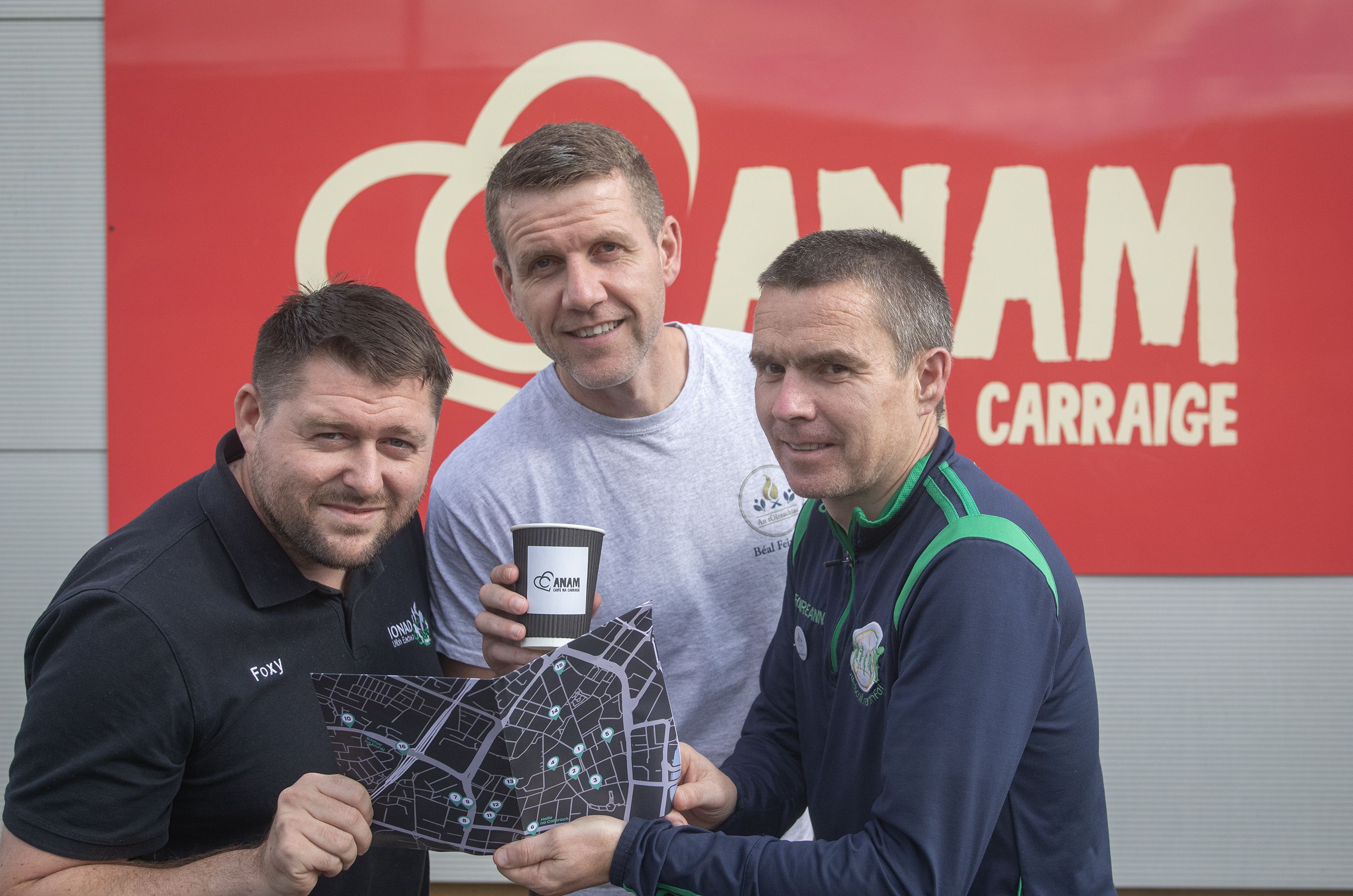 TURAS: Brian Mac An tSionnaigh (Ionad Uibh Eachach),, Ciarán Mac Giolla Bhéin (Fís an Phobail) and Seán Fennell (Stair Faoin Spéir) 
