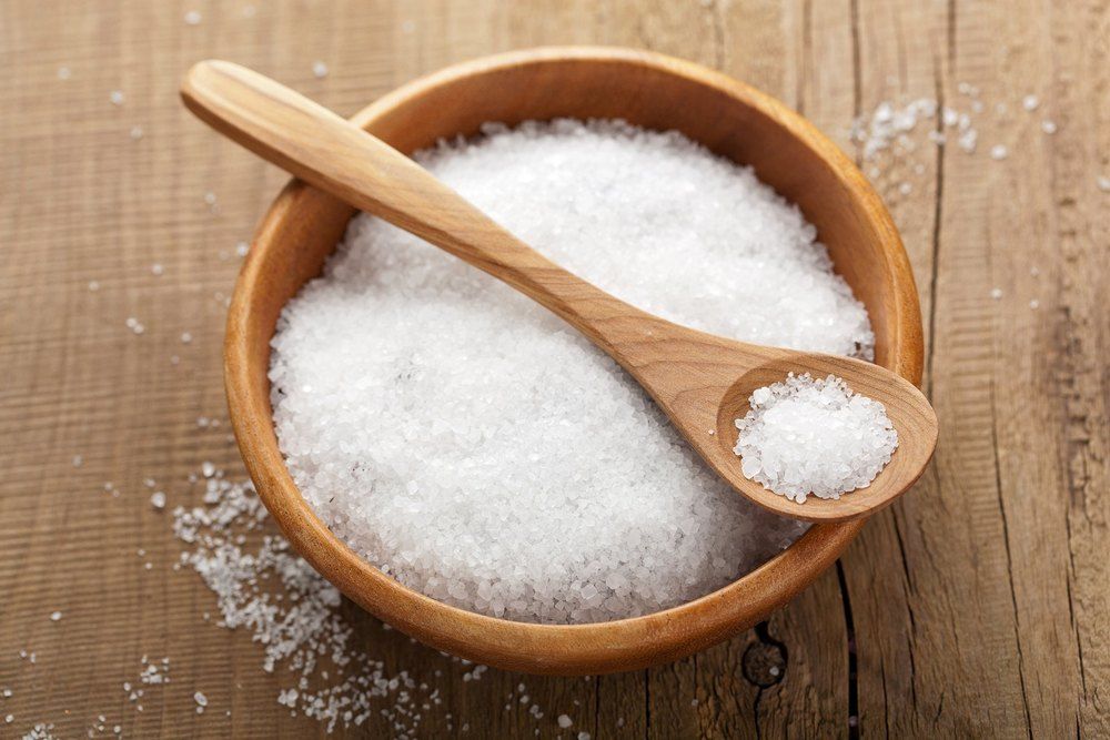 CAUTION: Go easy on the salt