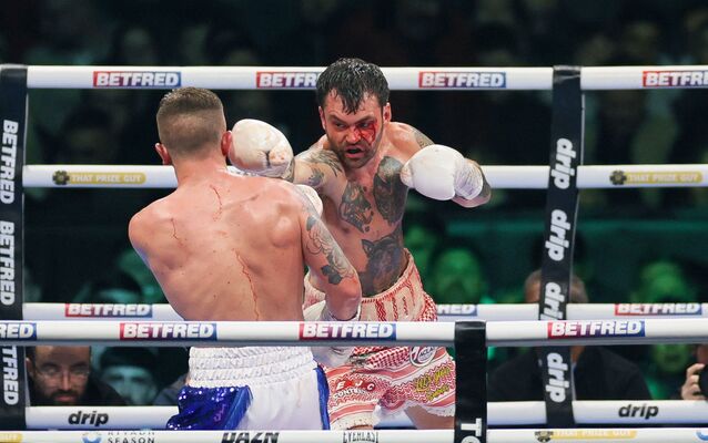 BOXING: McKenna stops Moran in seventh round