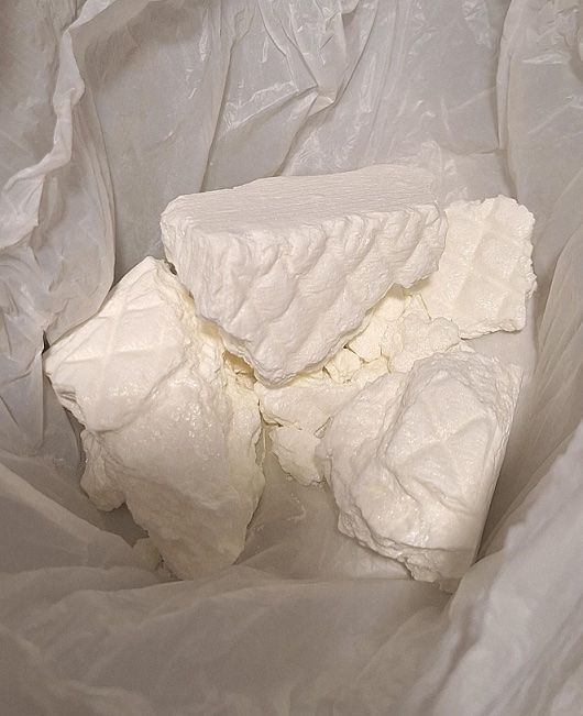 DRUGS FIND: Suspected cocaine that was seized from the house