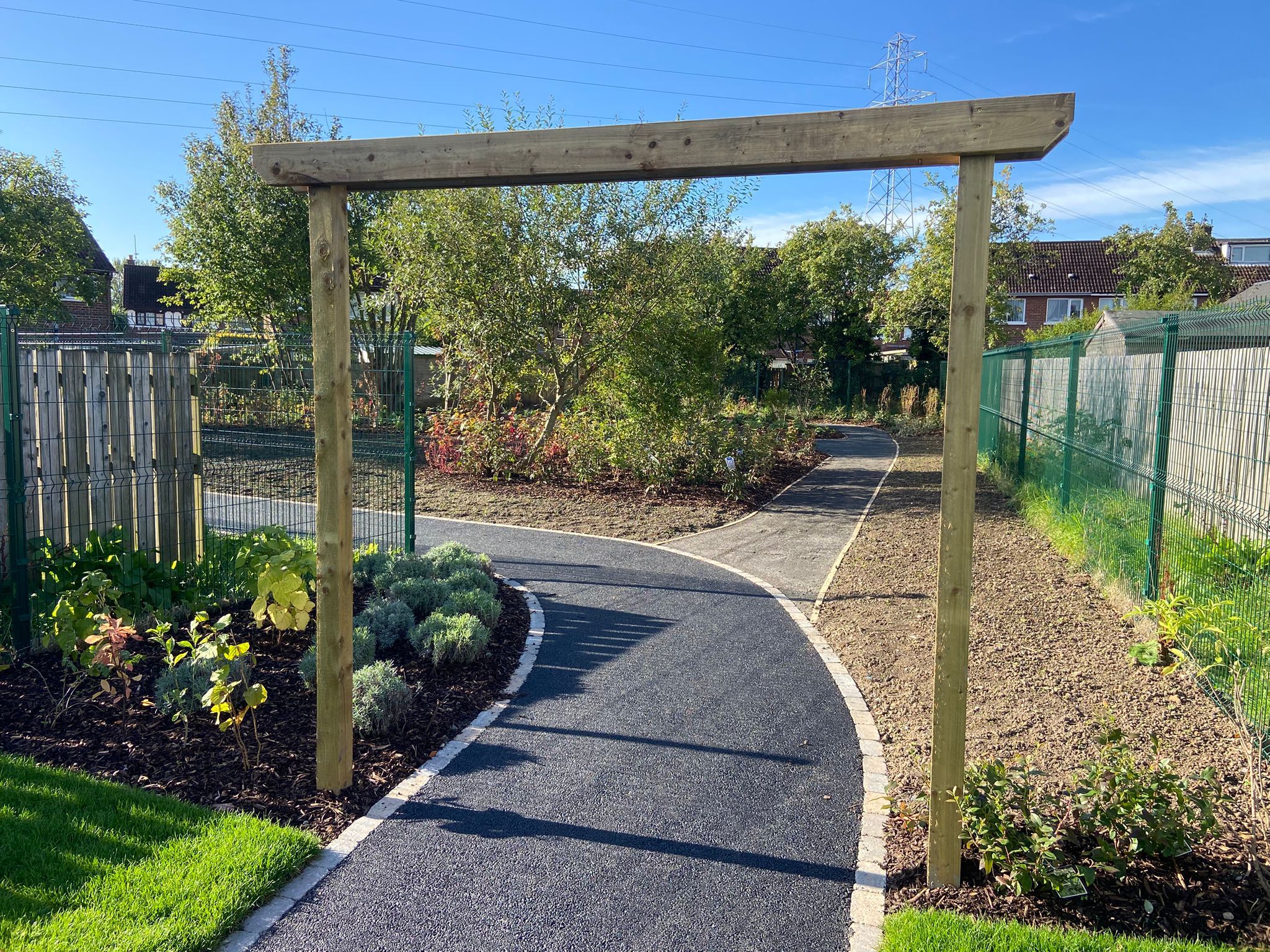 TRANSFORMATION: The new community garden in Riverdale