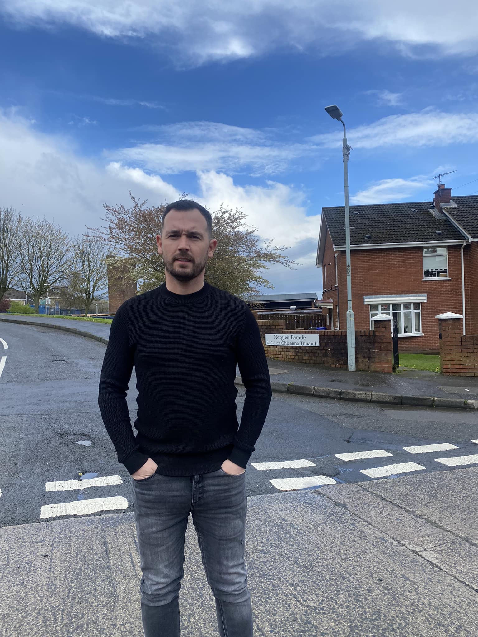 WELCOME: Councillor Michael Donnelly 