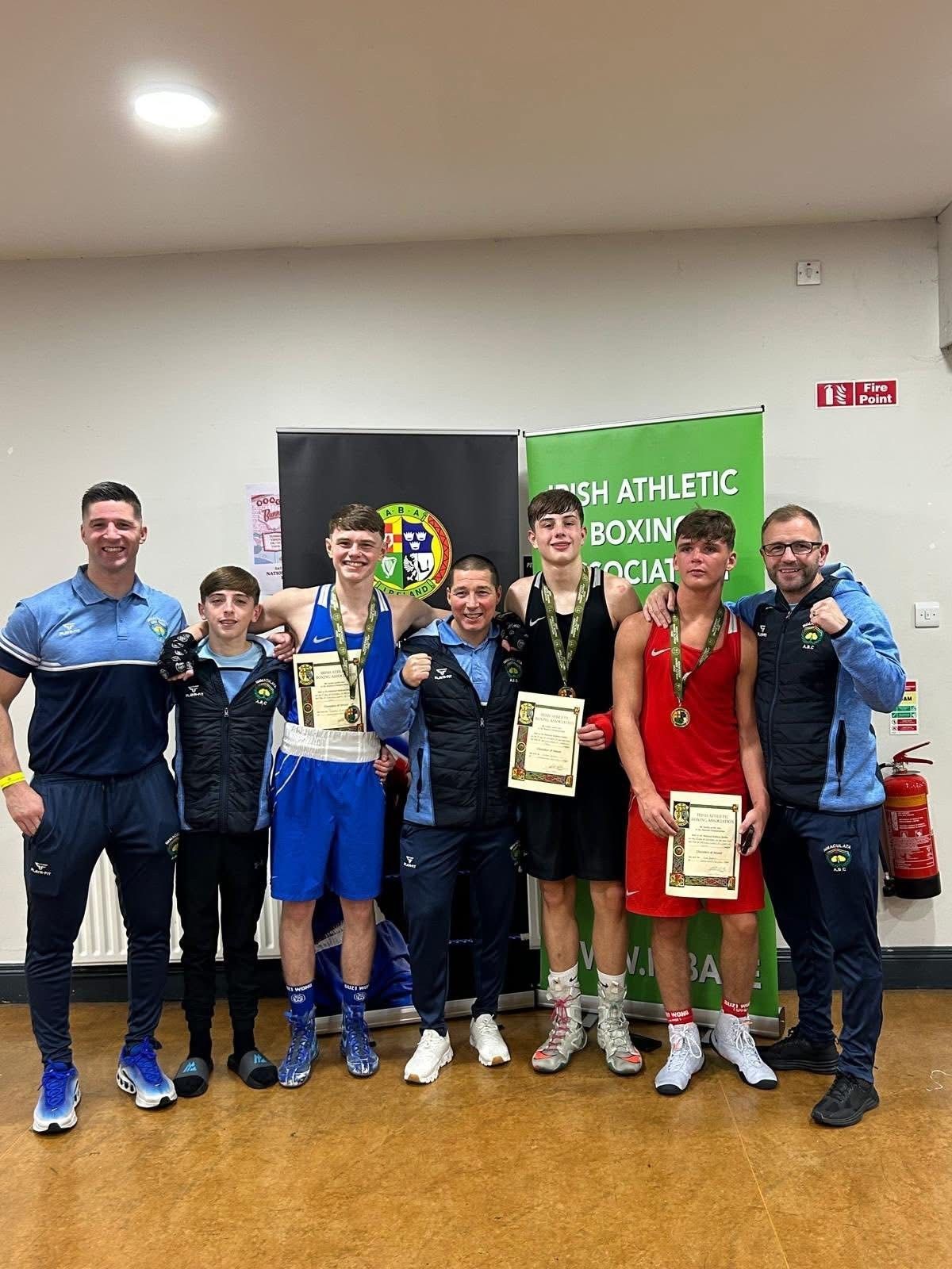 HONOURS: Immaculata ABC squad at the U17 National Championships