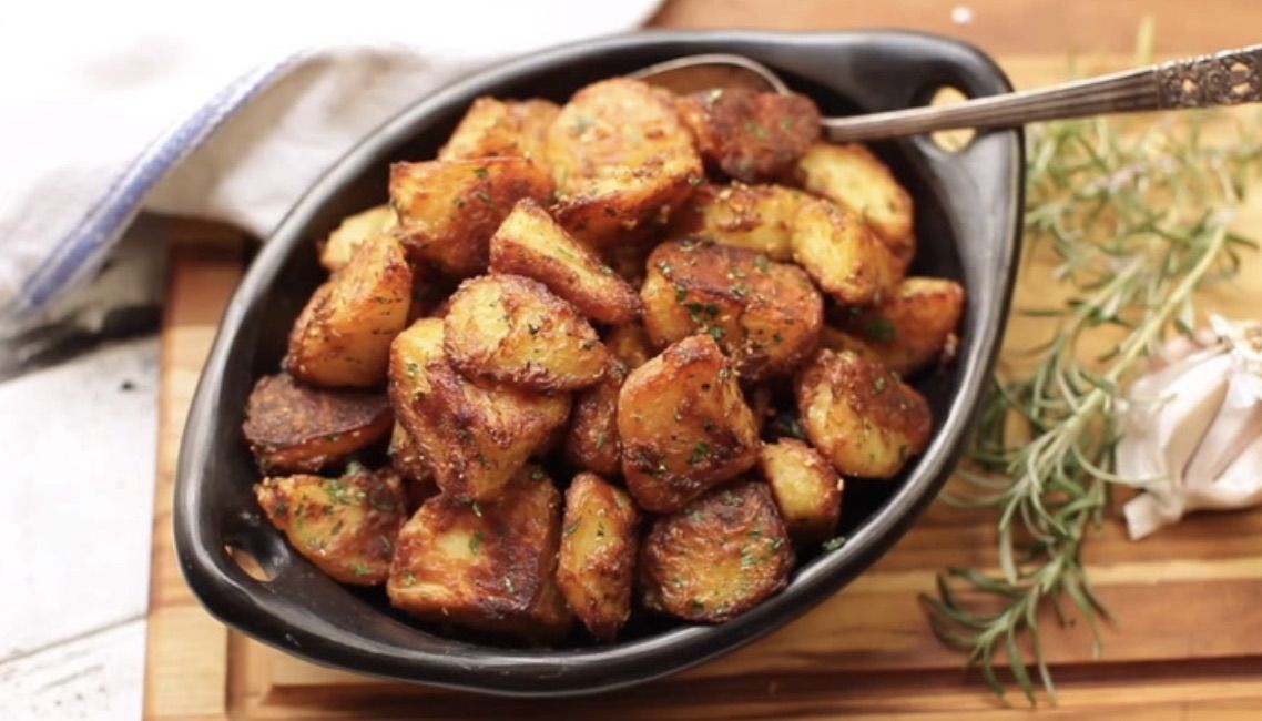 CAUTION: Who doesn’t love brown roasties?
