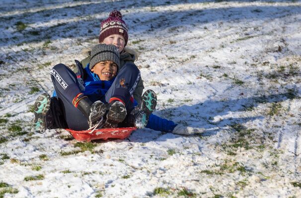 GALLERY: Making the most of the snow in North Belfast 
