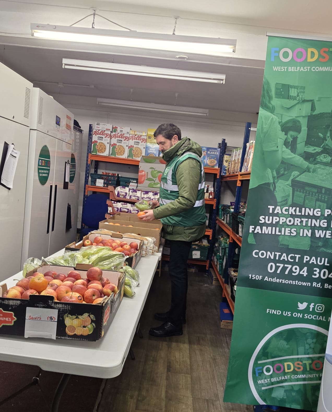 CONCERNS: Foodstock founder Paul Doherty