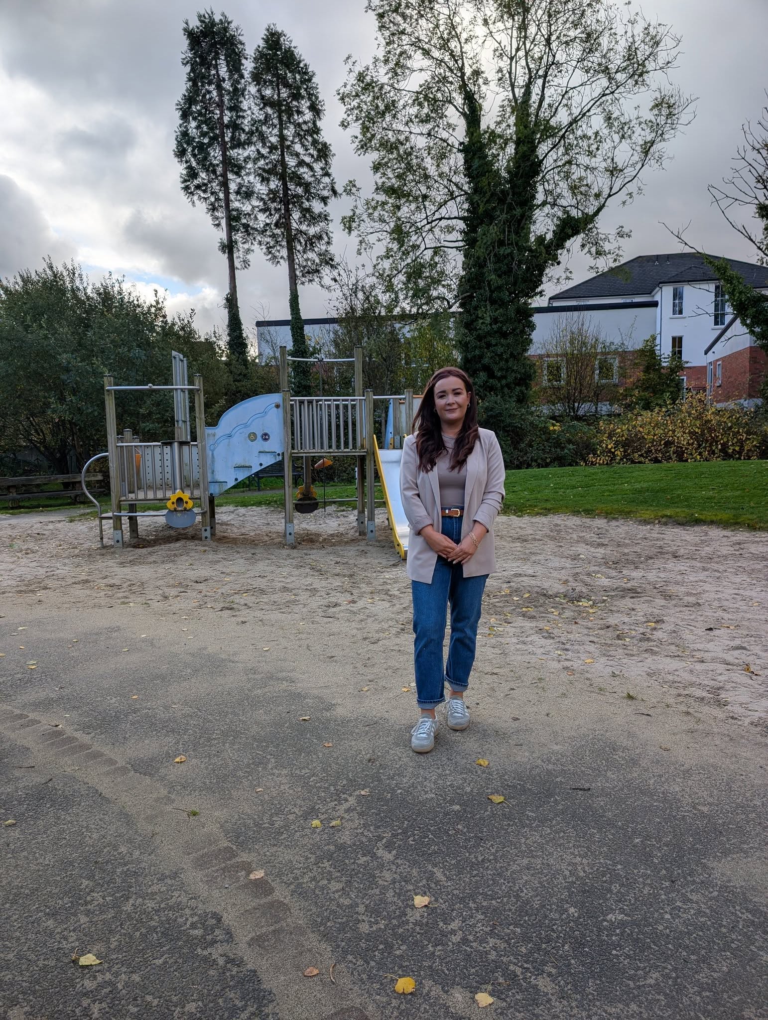 UPGRADE: Councillor Natasha Brennan at the sensory garden in Musgrave Park
