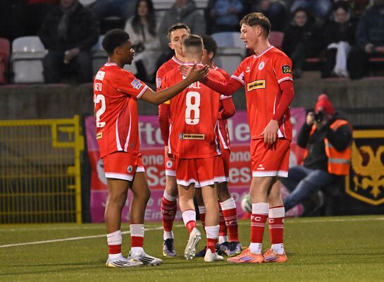 Cliftonville see off determined Duns to advance in the Irish Cup