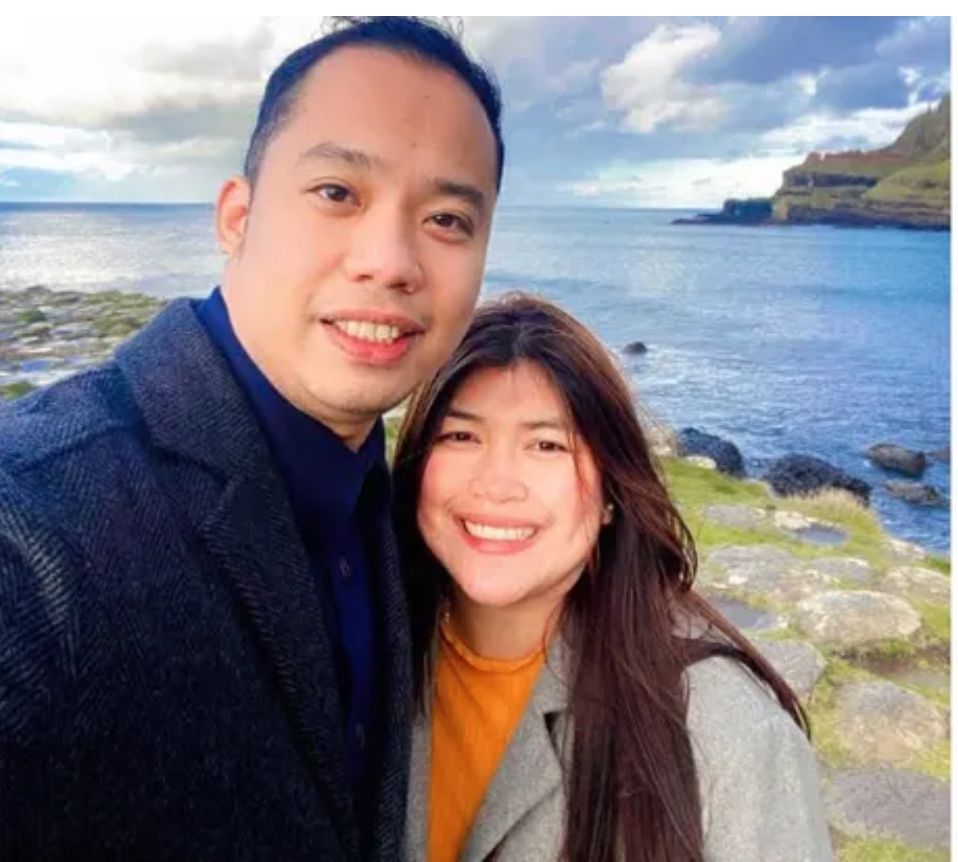 TRAGIC: Ralph Anthony Singco and his wife Cathrene Kith Quiñones Singco, who was pregnant 