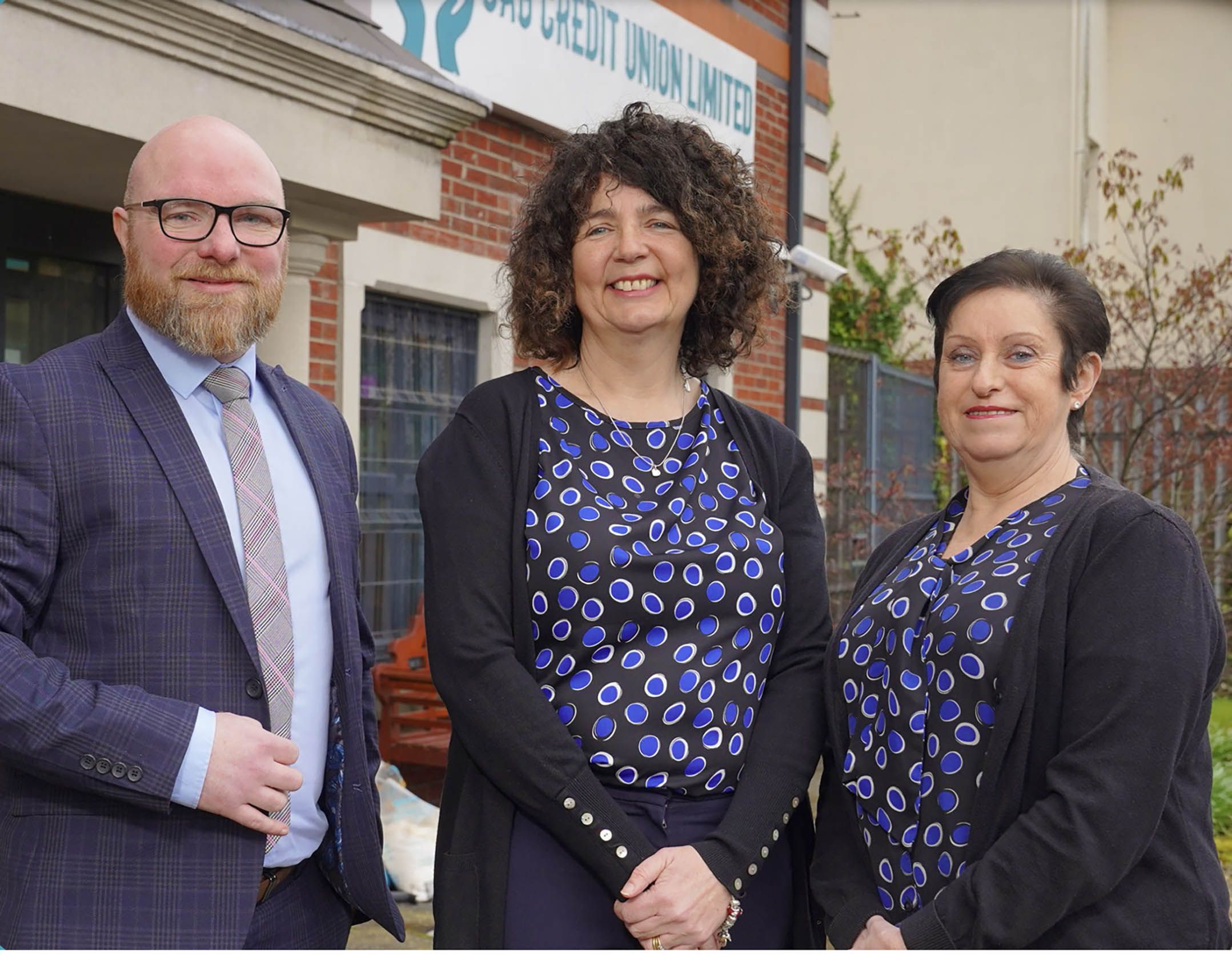 TOP TEAM: Seamus Judge, Sheena Joyce and Donna Aldridge from SAG Credit Union