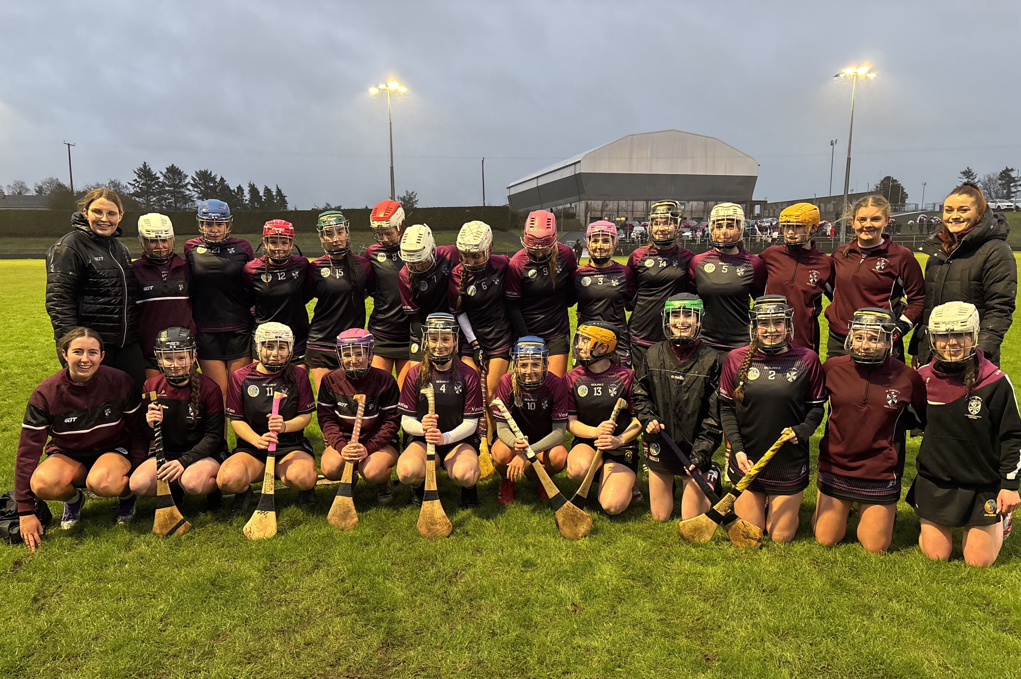 CHAMPIONS: The St Dominic\'s camogs have built on last year\'s success to land the Ulster title this year