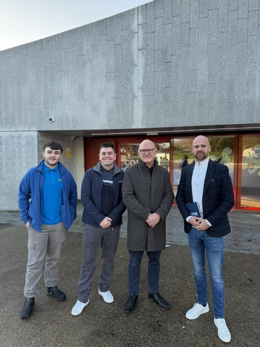 PROGRESS: West Belfast MP Paul Maskey led the meeting that included Sinn Féin, Translink and union representatives